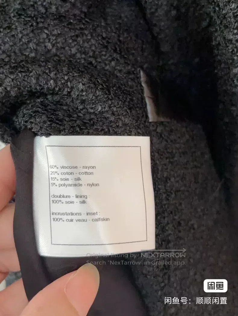 Chanel Chanel Black leather jacket Size XS / US 0-2 / IT 36-38 - 7 Thumbnail
