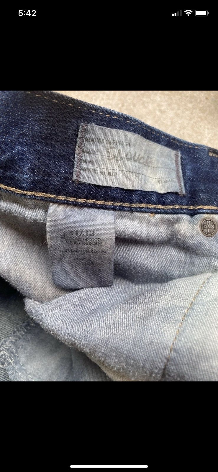 Denim & Supply Ralph Lauren Hand dyed RL Jeans Denim and Supply co 31x32 Size US 31 - 6 Thumbnail