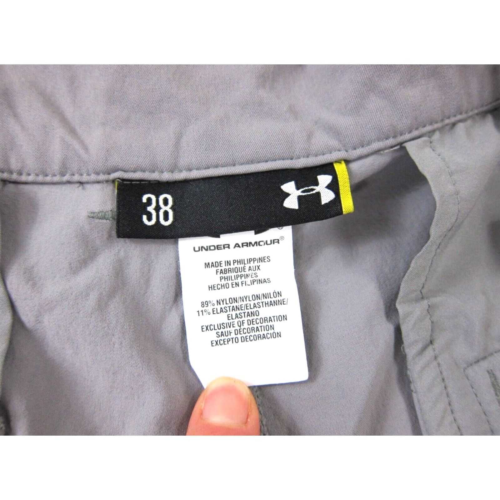 Under Armour Under Armour Grey Stretch Active Movement Golf Chino Short Men Size 38 Size US 38 / EU 54 - 3 Thumbnail