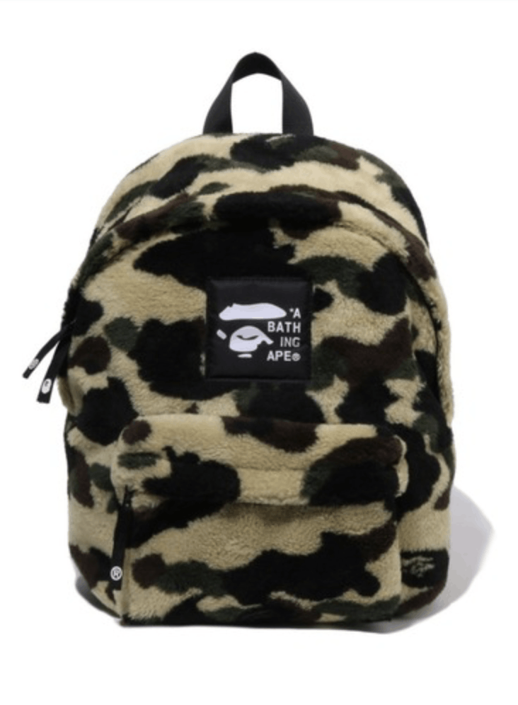 Bape Bape 1ST CAMO FLEECE Mini BACKPACK Size ONE SIZE - 2 Thumbnail
