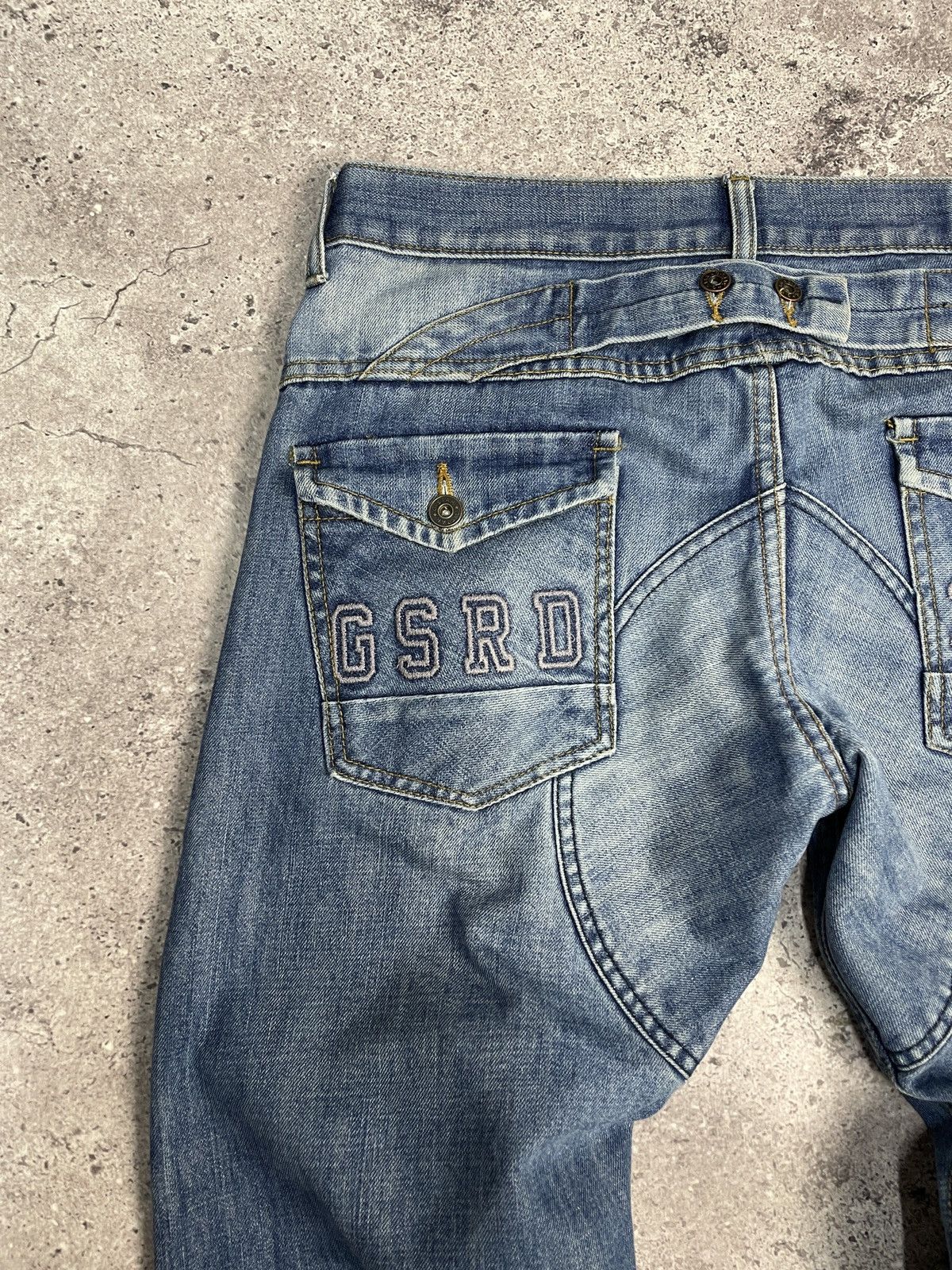 G-Star × Vintage Vintage Y2K G Star Raw Distressed Cargo Jeans Pants Size US 32 / EU 48 - 5 Thumbnail
