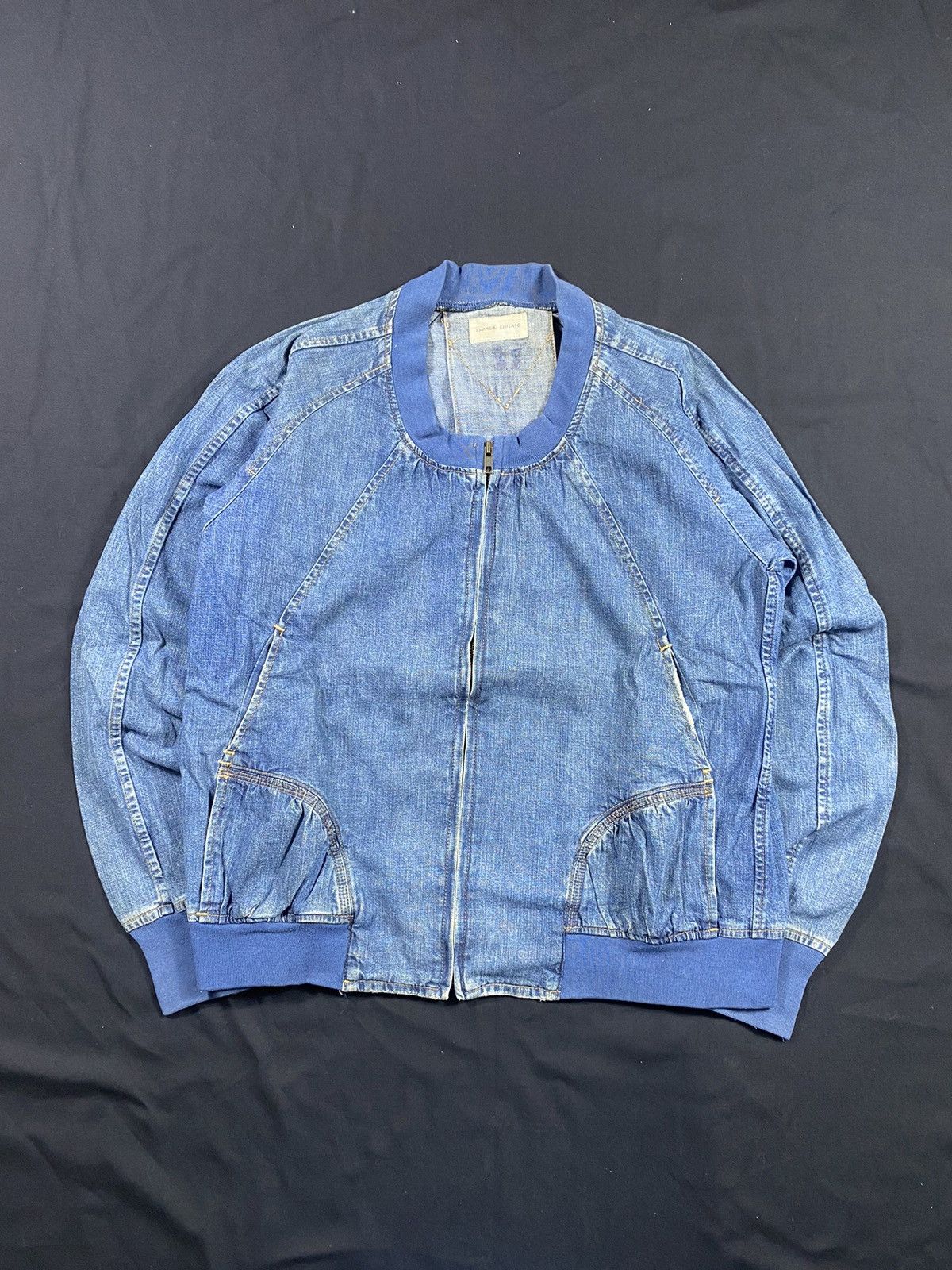 Tsumori Chisato japanese Tsumori cisato zip jacket denim Size US M / EU 48-50 / 2 - 1 Thumbnail