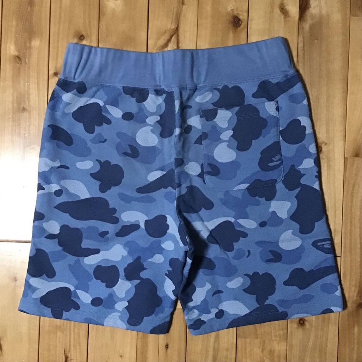 Bape BAPE HONEYCOMB camo shark sweat shorts a bathing ape ★size M Size US 32 / EU 48 - 3 Thumbnail