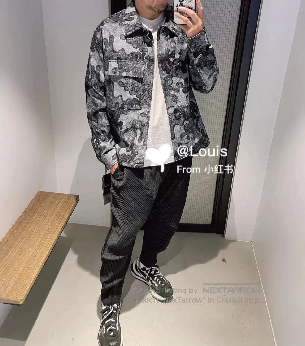Peter Do Dior x Peter Doig Camouflage Denim Jacket. Size US XS / EU 42 / 0 - 8 Thumbnail
