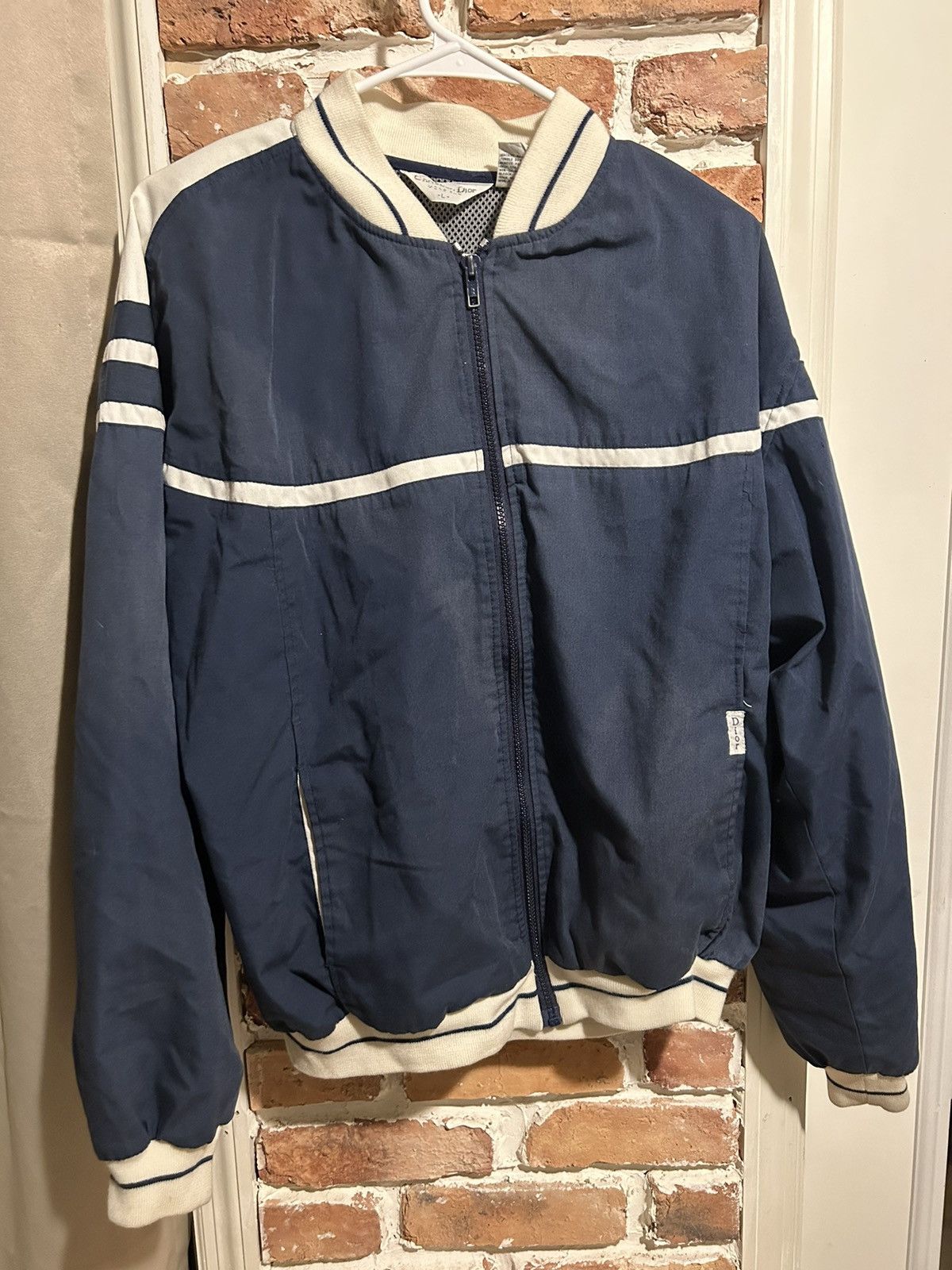 Christian Dior Monsieur store Late 80’s Velour Track Jacket