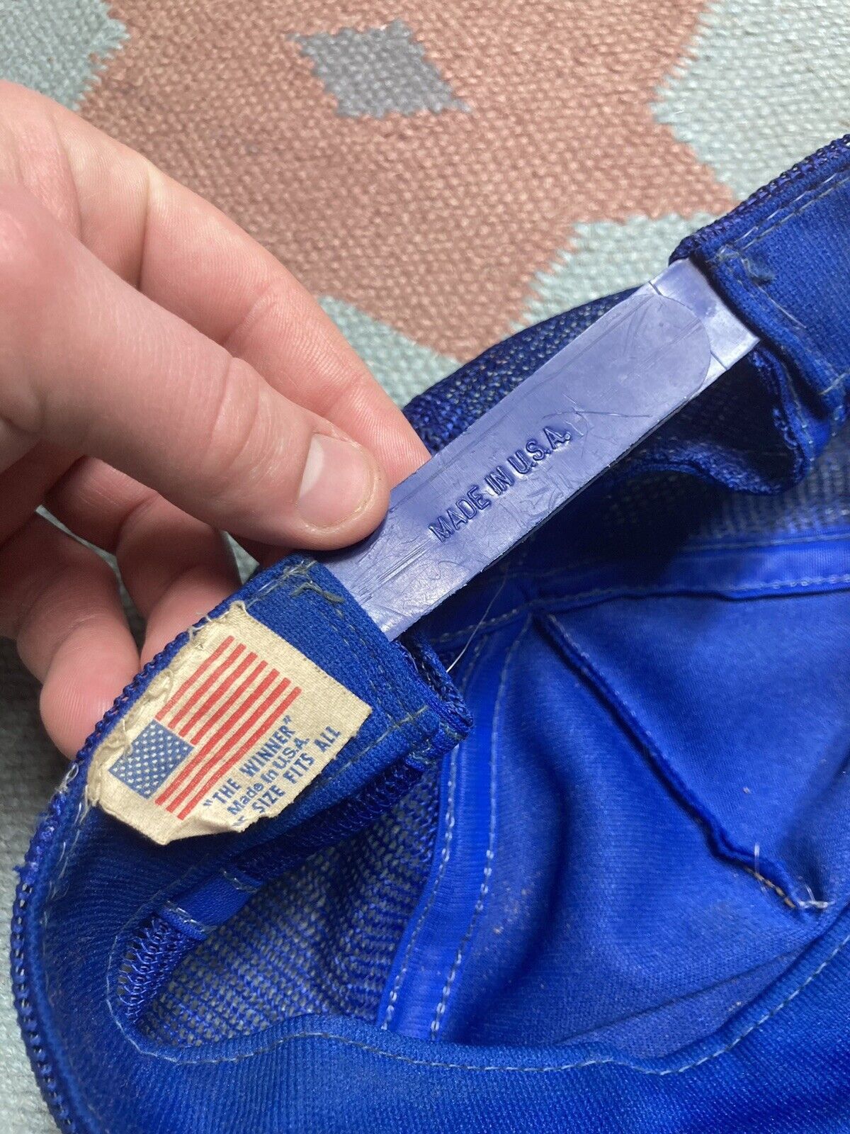 Vintage Vtg 80s trucker hat Co-Op elevator Michigan farm made in USA Size ONE SIZE - 7 Thumbnail