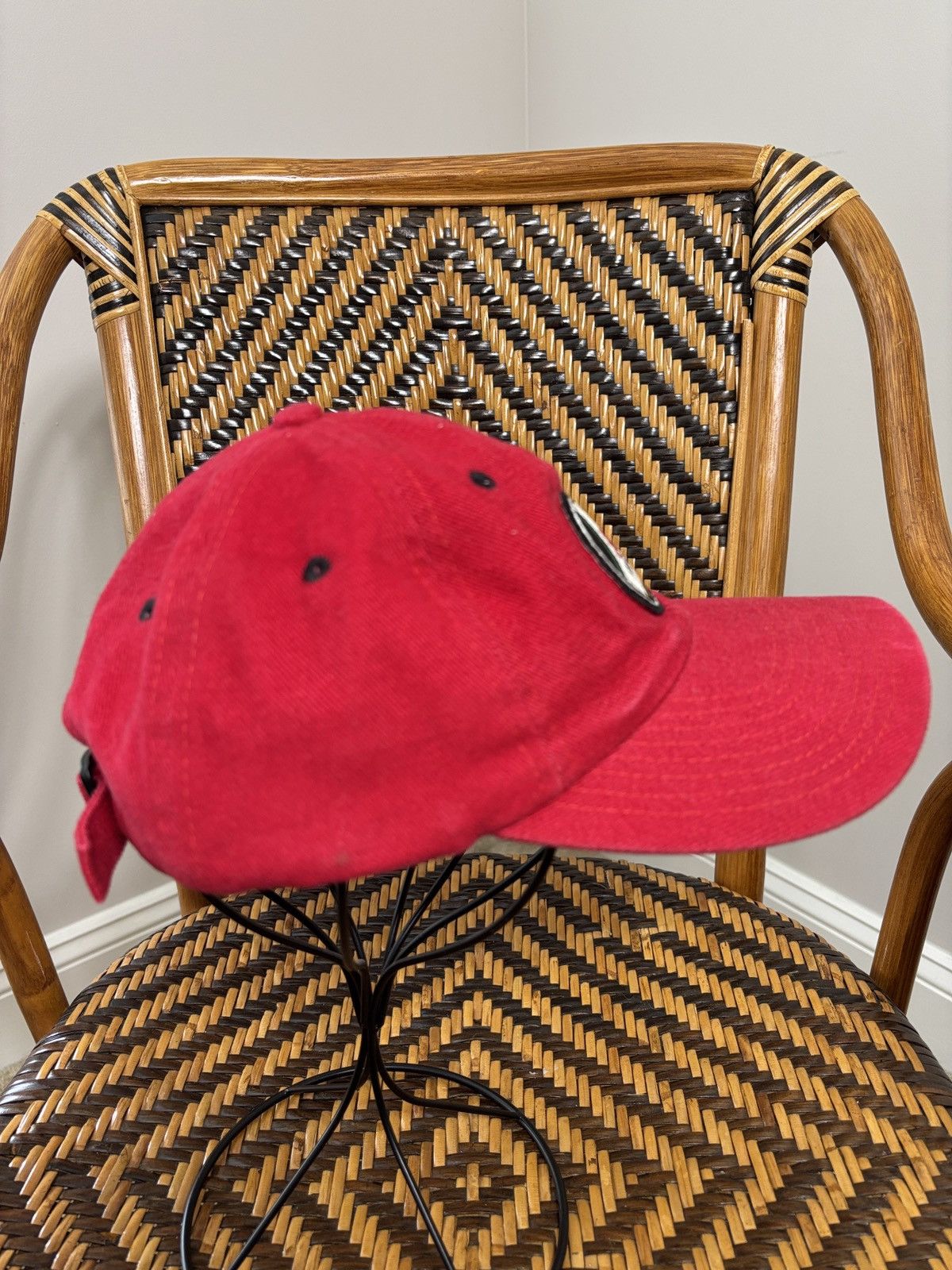Adidas Vintage Adidas Adjustable Strapback Hat Y2K Soccer Size ONE SIZE - 4 Thumbnail