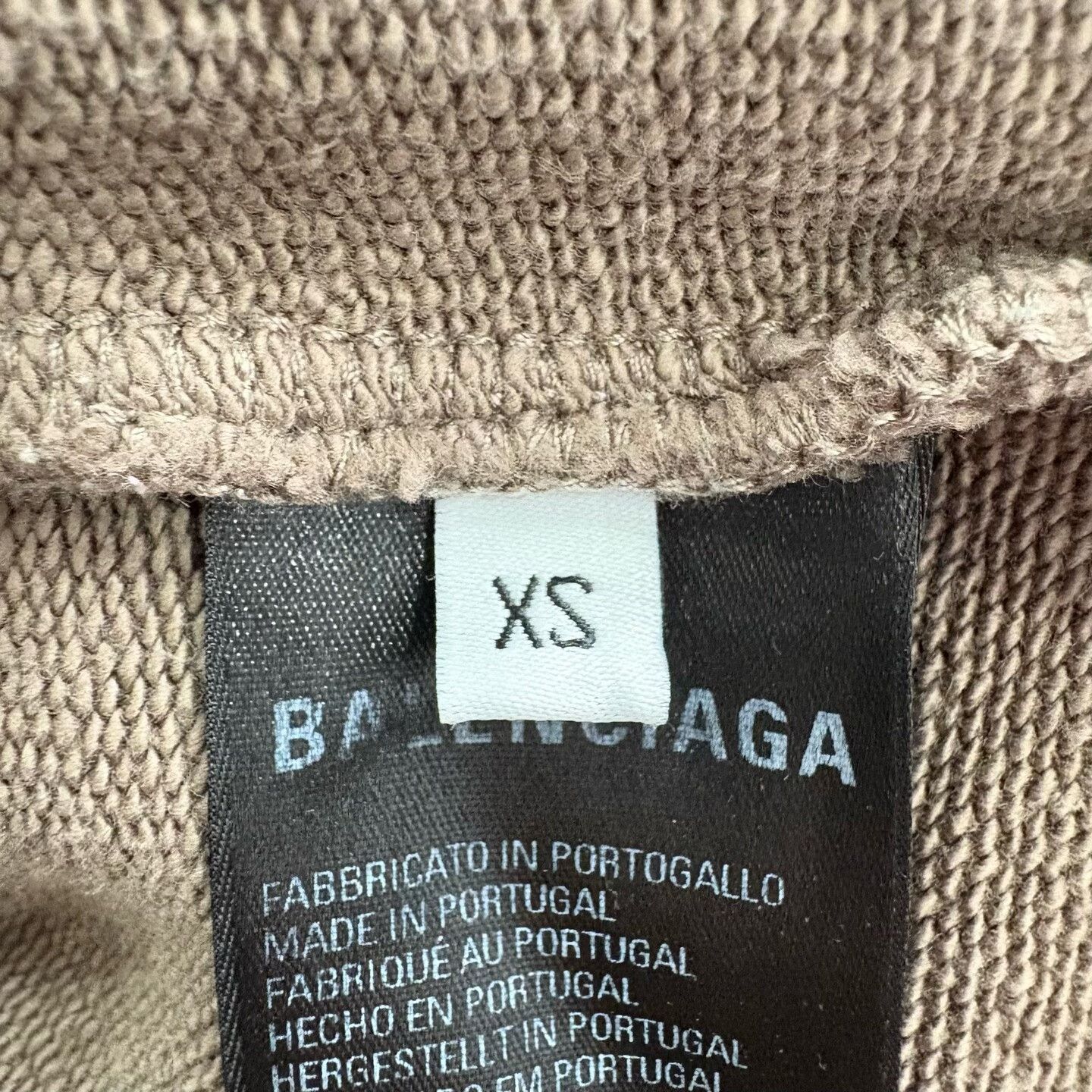 Balenciaga Balenciaga Brown Embroidered Logo Trousers Size US 26 / EU 42 - 6 Thumbnail