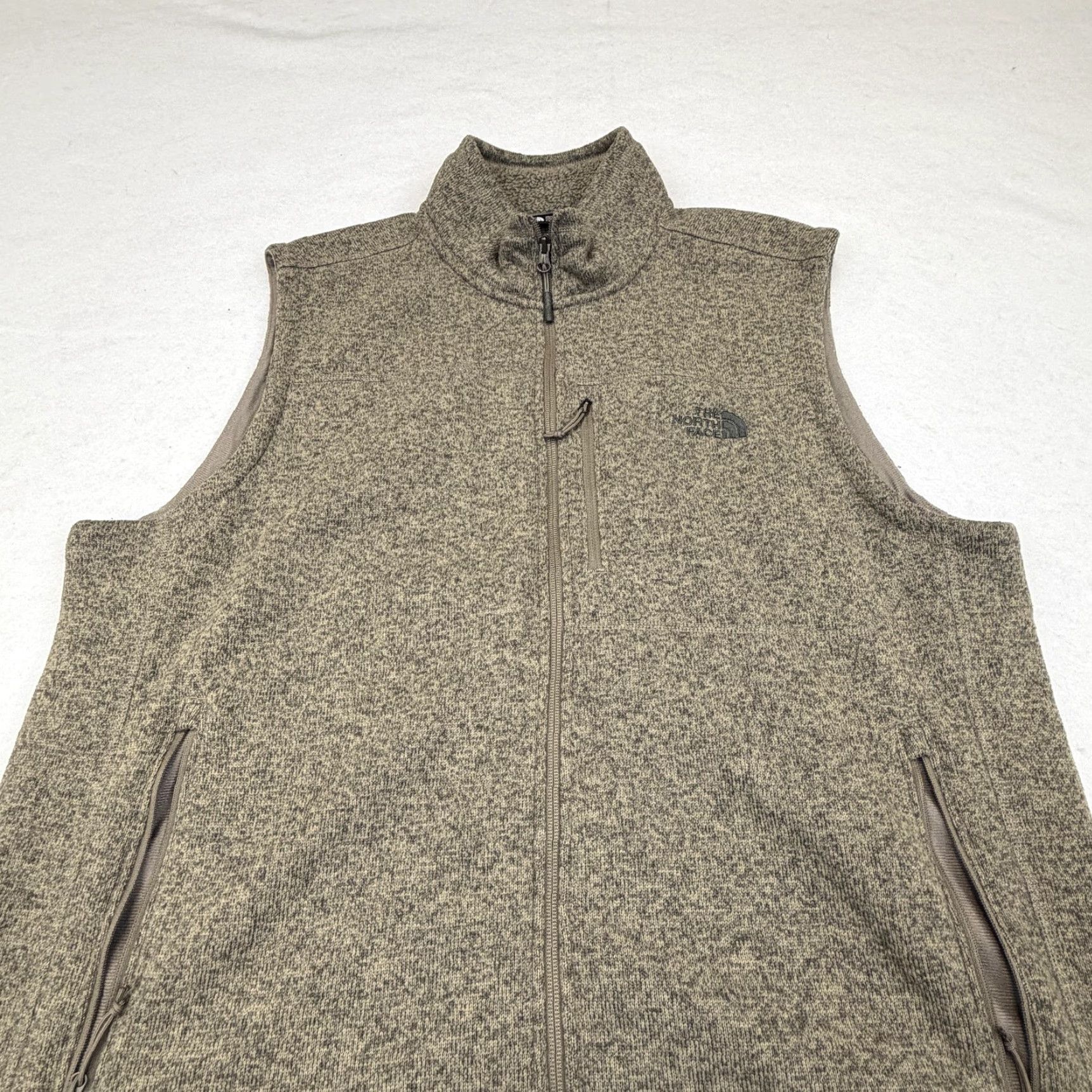 The North Face The North Face Vest Mens 2XL Green Gordon Lyons Fleece Full Zip Outdoor Hiking Size US XXL / EU 58 / 5 - 2 Thumbnail