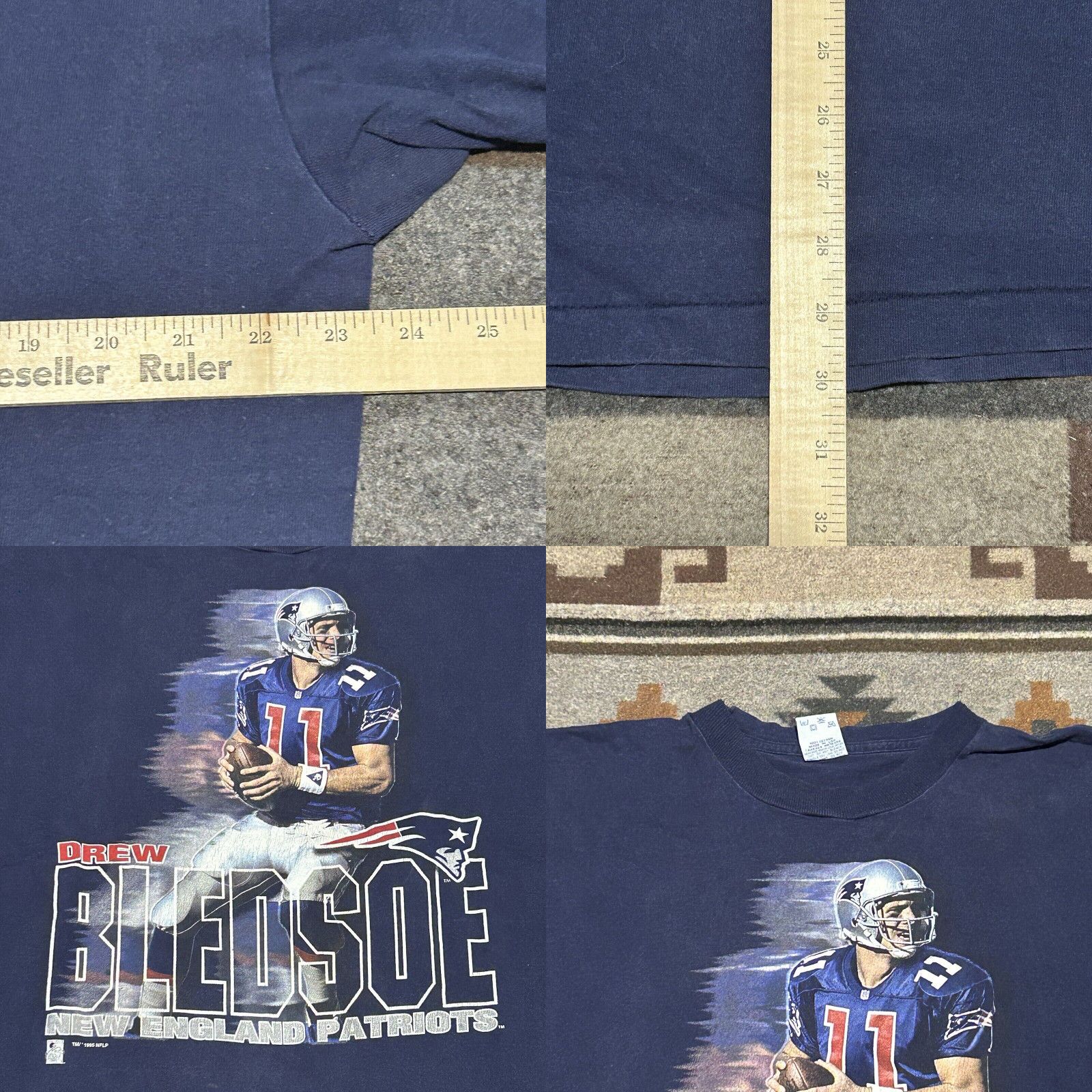 Salem Sportswear Vintage Salem Sportswear T-Shirt Drew Bledsoe New ...