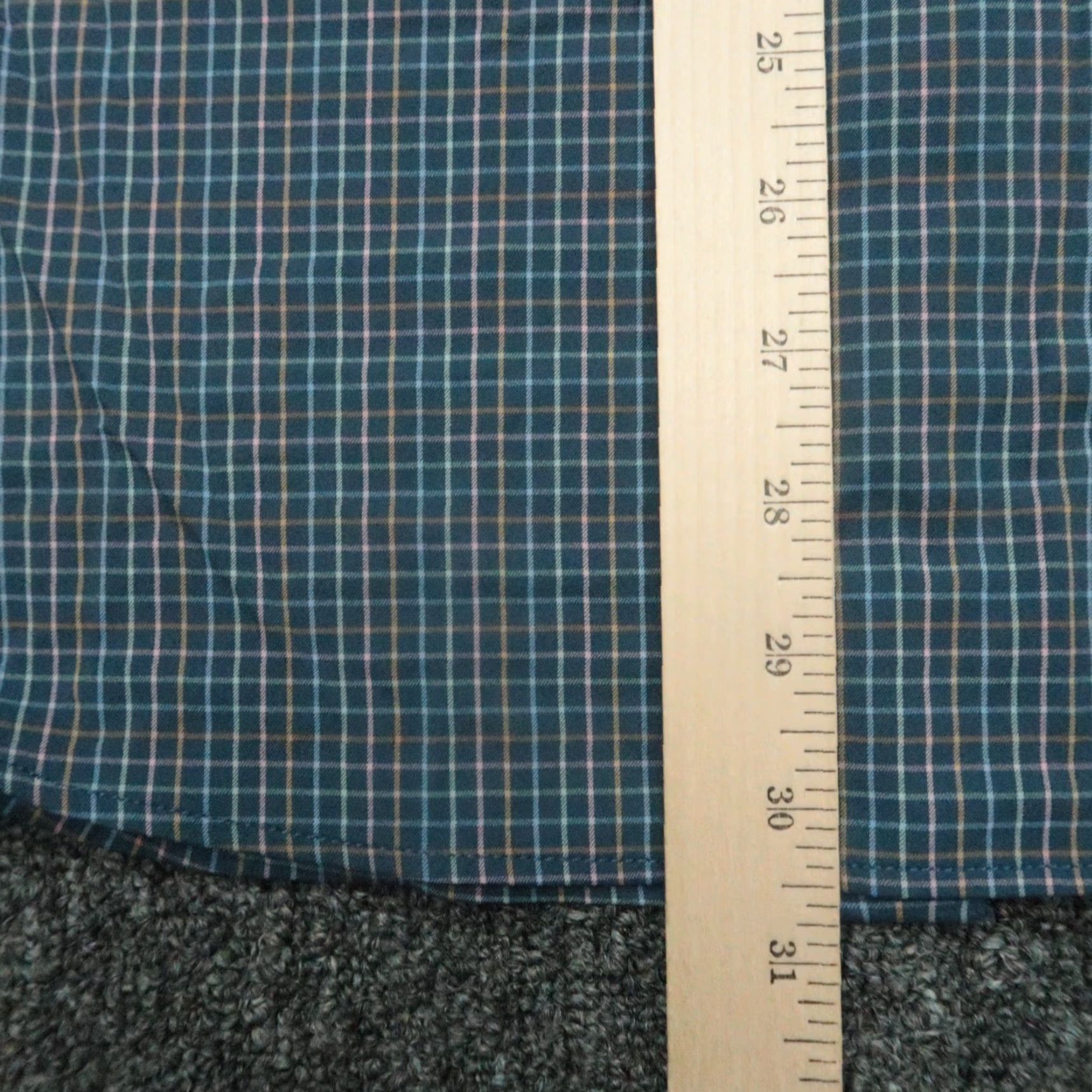 Peter Millar Peter Millar Shirt Men XL Extra Large Blue Check Long Sleeve Button Up Size US XL / EU 56 / 4 - 7 Thumbnail