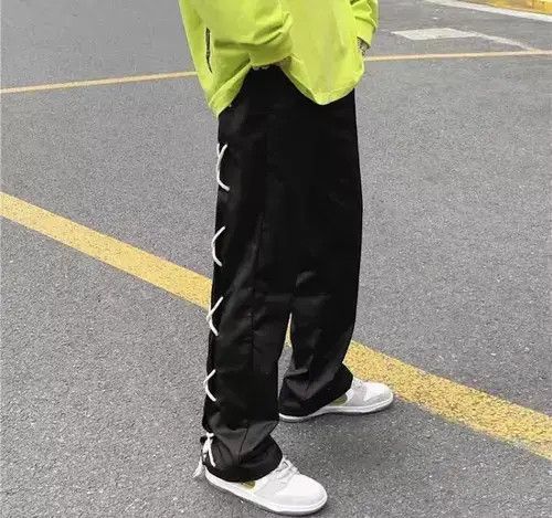 Japanese Brand × Vintage Vintage Black Japanese Streetwear Pants Size US 32 / EU 48 - 3 Thumbnail
