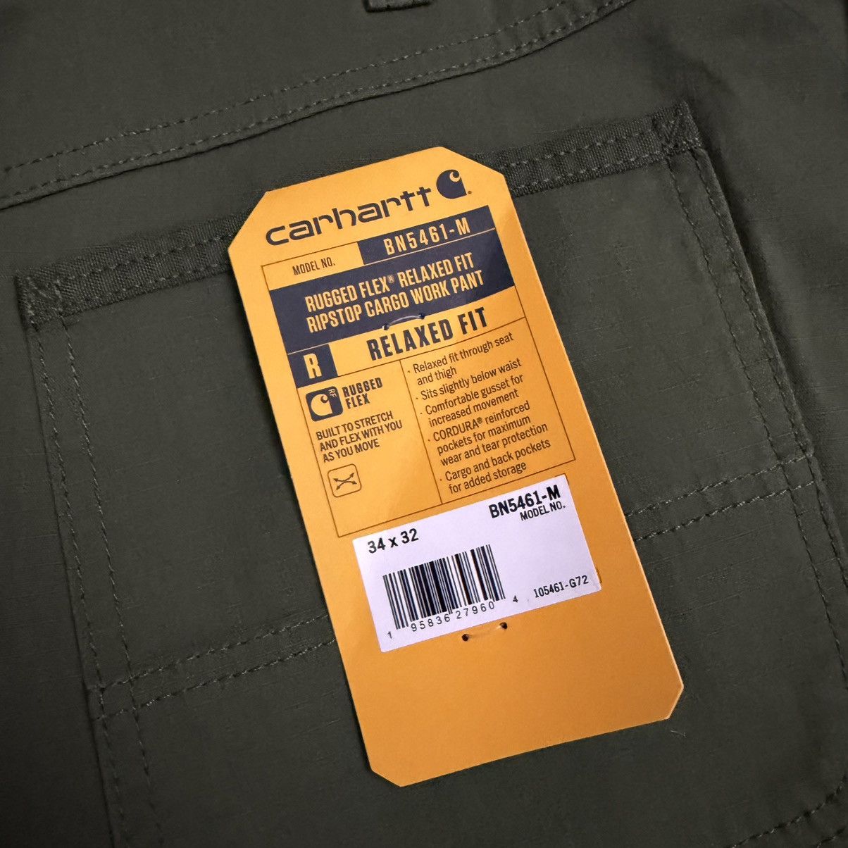 Carhartt Carhartt Cargo Pants Size US 34 / EU 50 - 7 Thumbnail