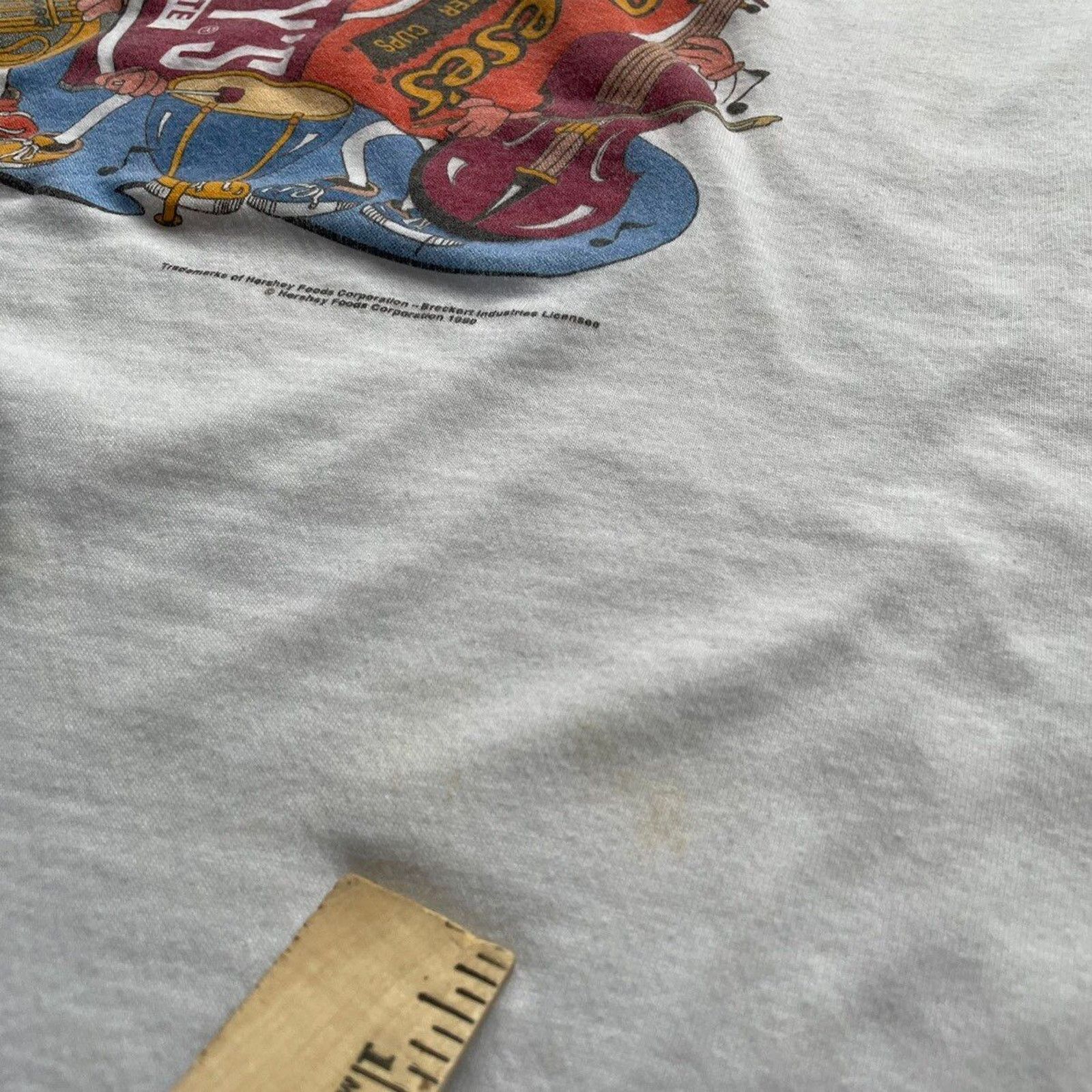 Vintage Vintage 90s Hershey’s Chocolate Promo Candy T Shirt XL Rare Size US L / EU 52-54 / 3 - 7 Thumbnail