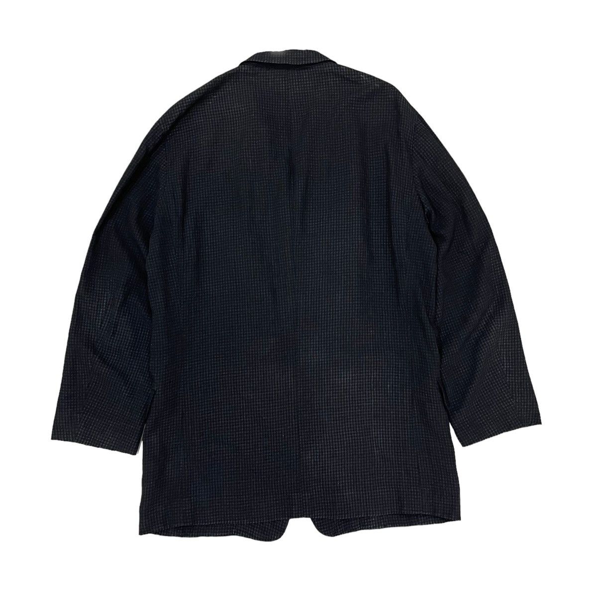 Issey Miyake 🔥Vintage Issey Miyake Men Gingham Button Jacket Size US L / EU 52-54 / 3 - 2 Thumbnail