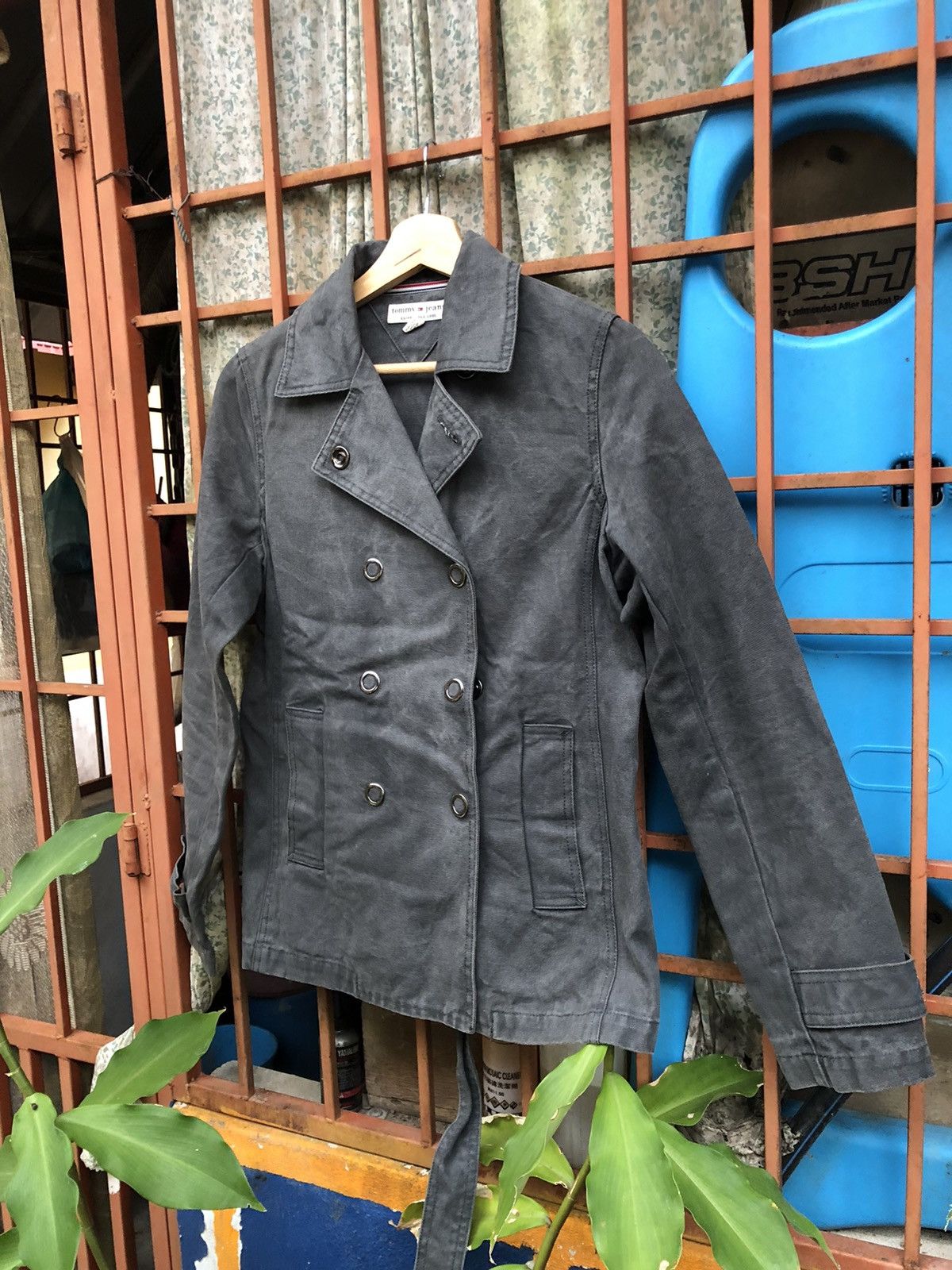 Tommy Hilfiger Tommy Jeans Trenchcoat Jeans Size S / US 4 / IT 40 - 2 Thumbnail