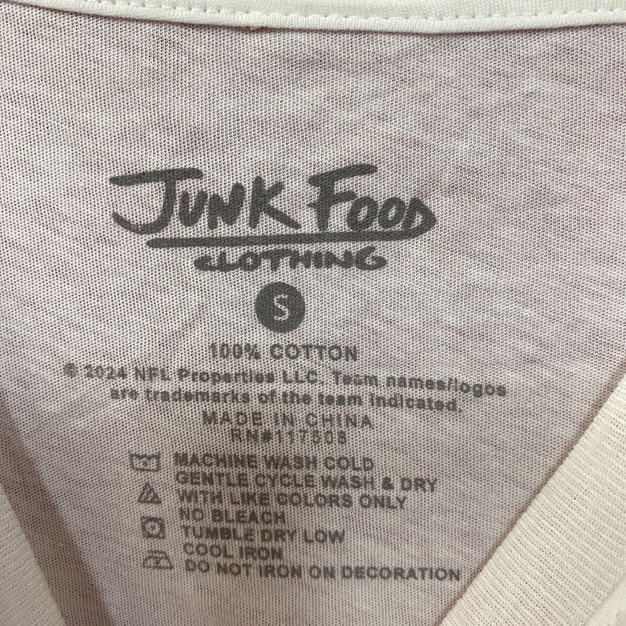 Junk Food Junk Food NFL Kansas City Chiefs Sleeveless Cropped T-Shirt Size S / US 4 / IT 40 - 4 Thumbnail