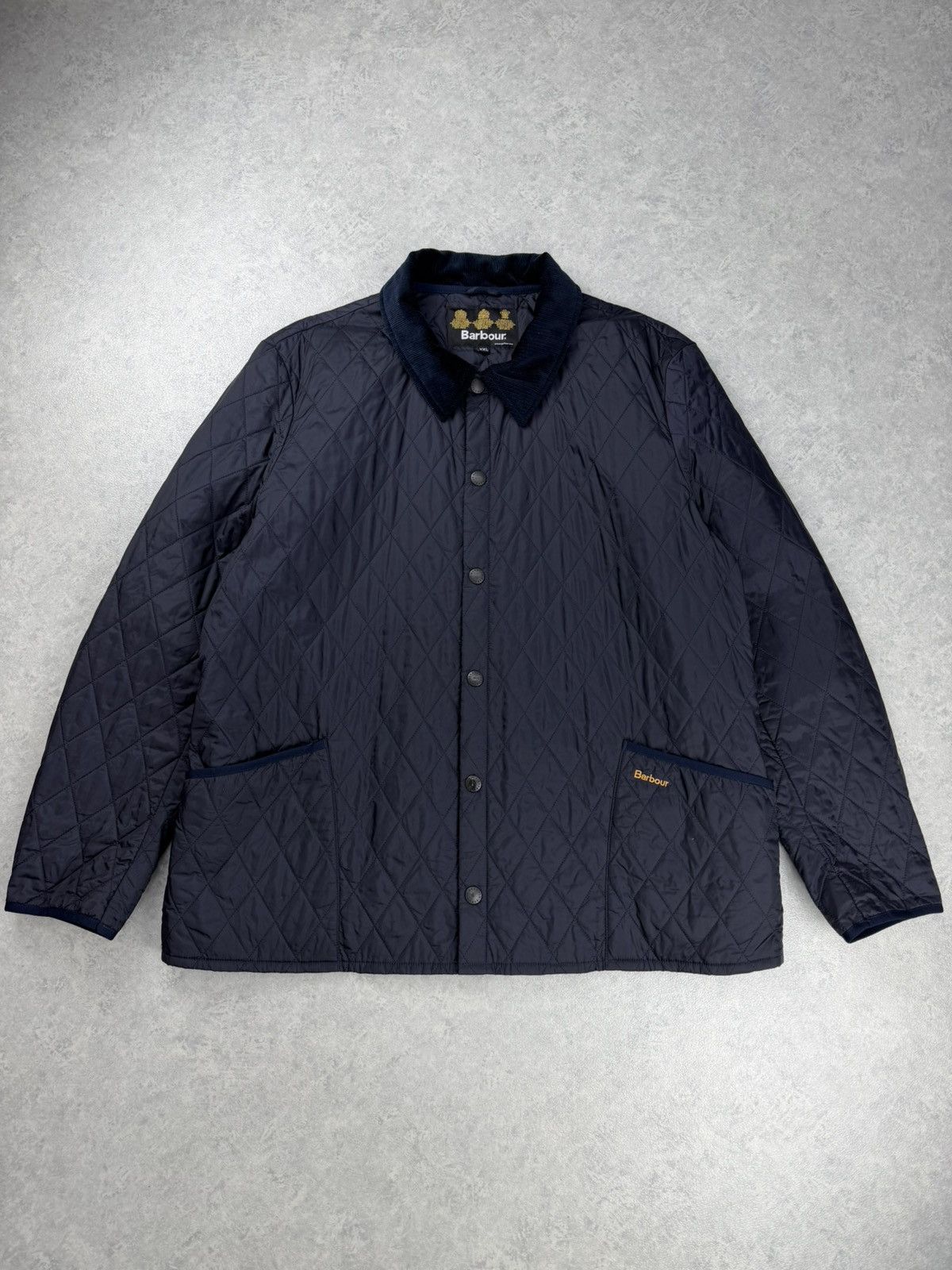 Barbour Barbour Lightweight Liddesdale Quilted Jacket Navy XXL Size US XXL / EU 58 / 5 - 1 Thumbnail
