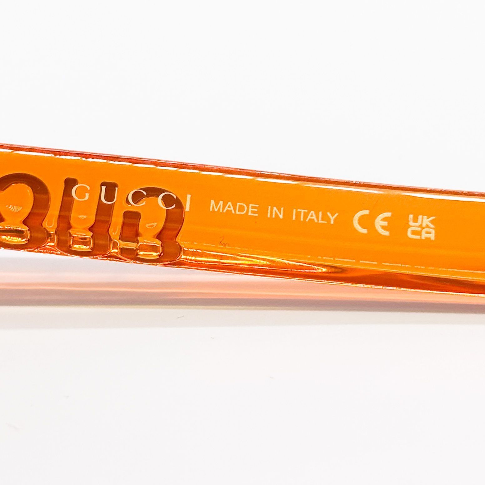 Gucci NEW GG1719S 005 GUCCI WOMEN ORANGE SUNGLASSES Size ONE SIZE - 8 Thumbnail