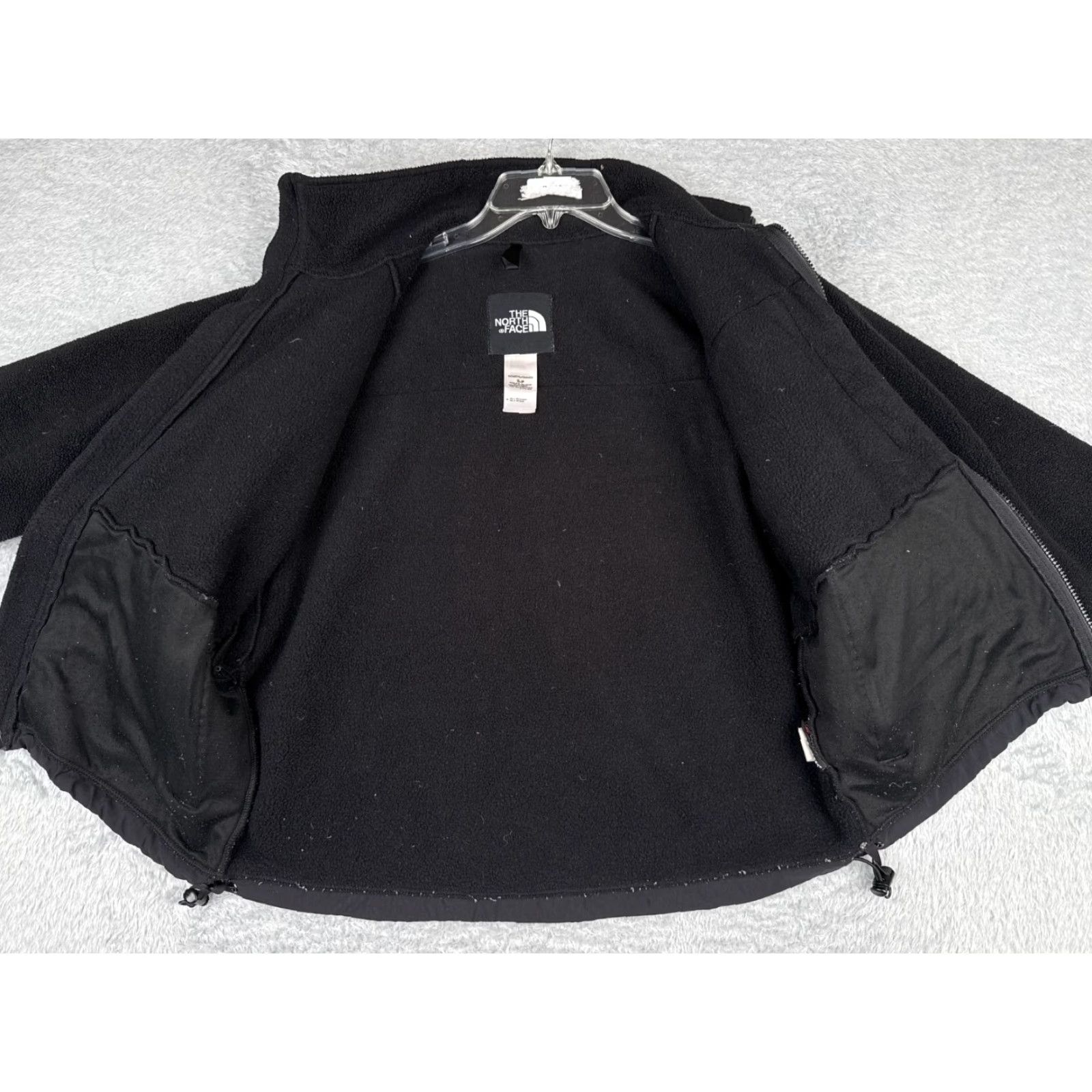 The North Face The North Face Jacket Women S Black Polyester Fleece Full Zip Denali Mock Size S / US 4 / IT 40 - 2 Thumbnail