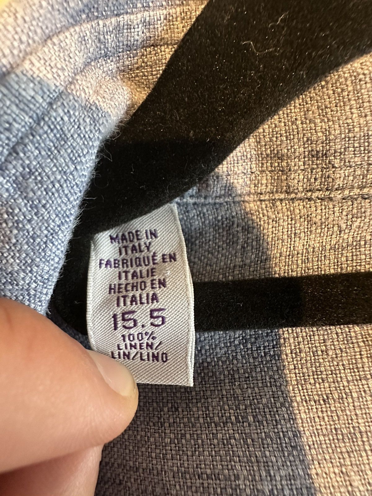 Ralph Lauren × Ralph Lauren Purple Label Ralph Lauren Purple label blue shirt Size US M / EU 48-50 / 2 - 8 Thumbnail
