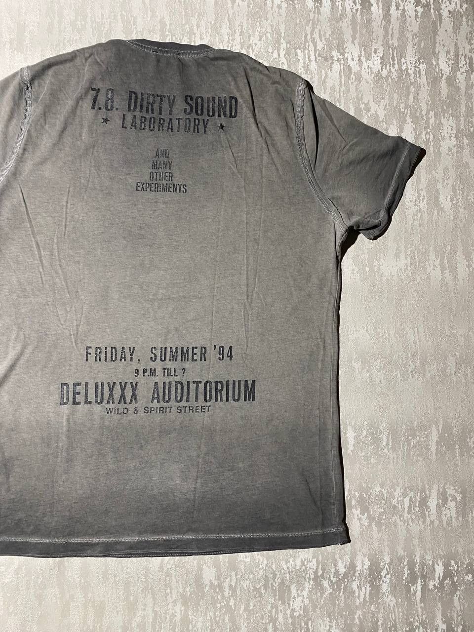 Diesel × Vintage Y2K Diesel Dirt Print Tshirt tee shirt top distressed effect Size US XL / EU 56 / 4 - 12 Thumbnail