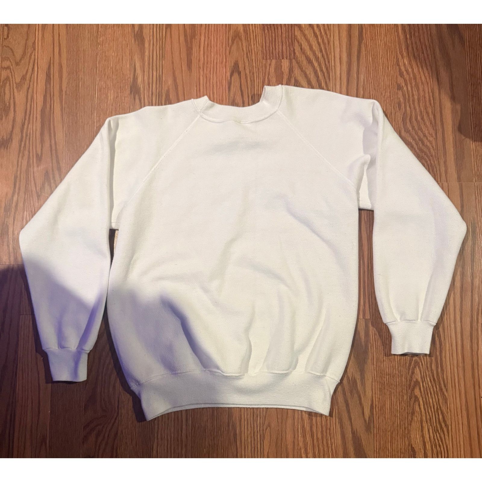 Hanes White 1990 HP Tech CRT Monitors Sweater Size US M / EU 48-50 / 2 - 4 Thumbnail