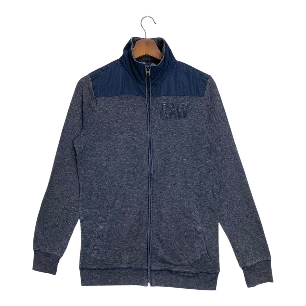 G-Star G-Star Raw Sweater Fullzip Pocket Blue Size Small Size US S / EU 44-46 / 1 - 1 Thumbnail