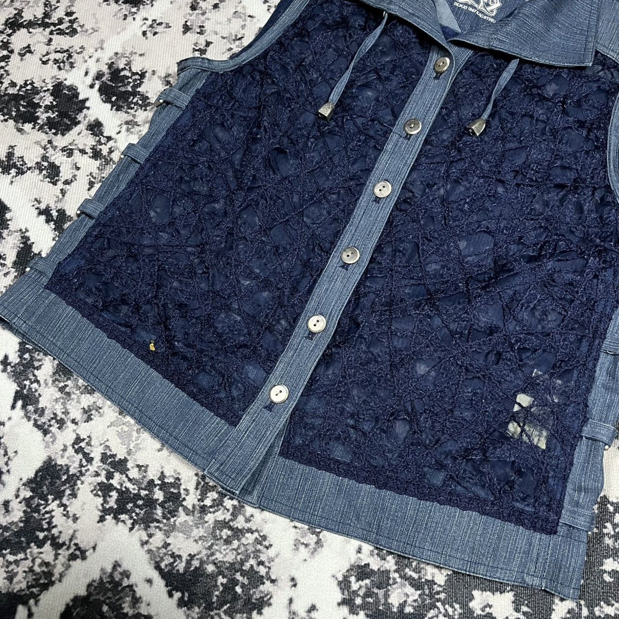 If Six Was Nine × Japanese Brand × Vintage Japanese Brand Kaoryinu mesh knit Size US S / EU 44-46 / 1 - 7 Thumbnail