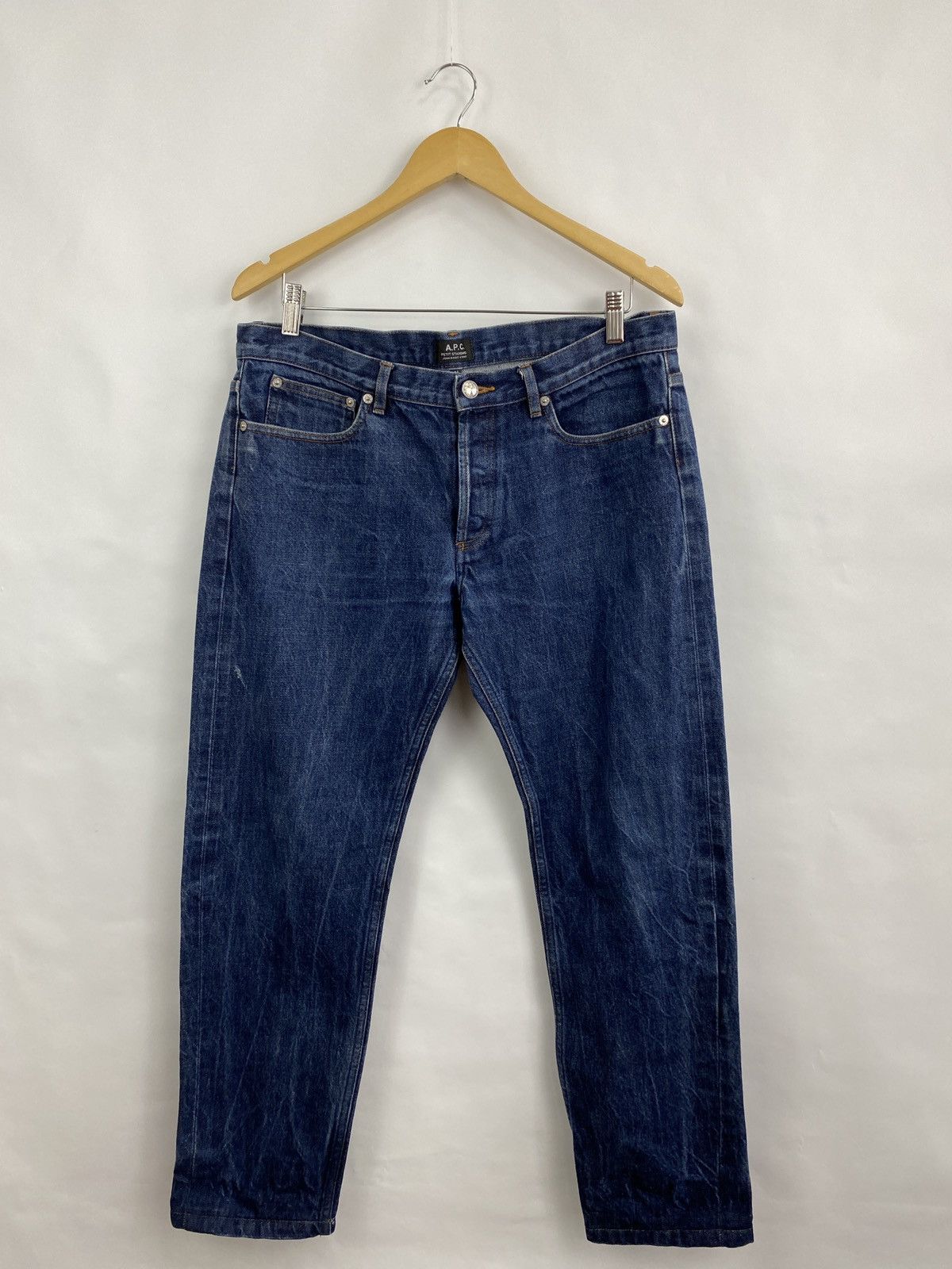 A.P.C. 🇺🇸 A.P.C. Jeans Selvedge Rare Retro Hype Y2K A. P. C. Size US 33 - 2 Thumbnail