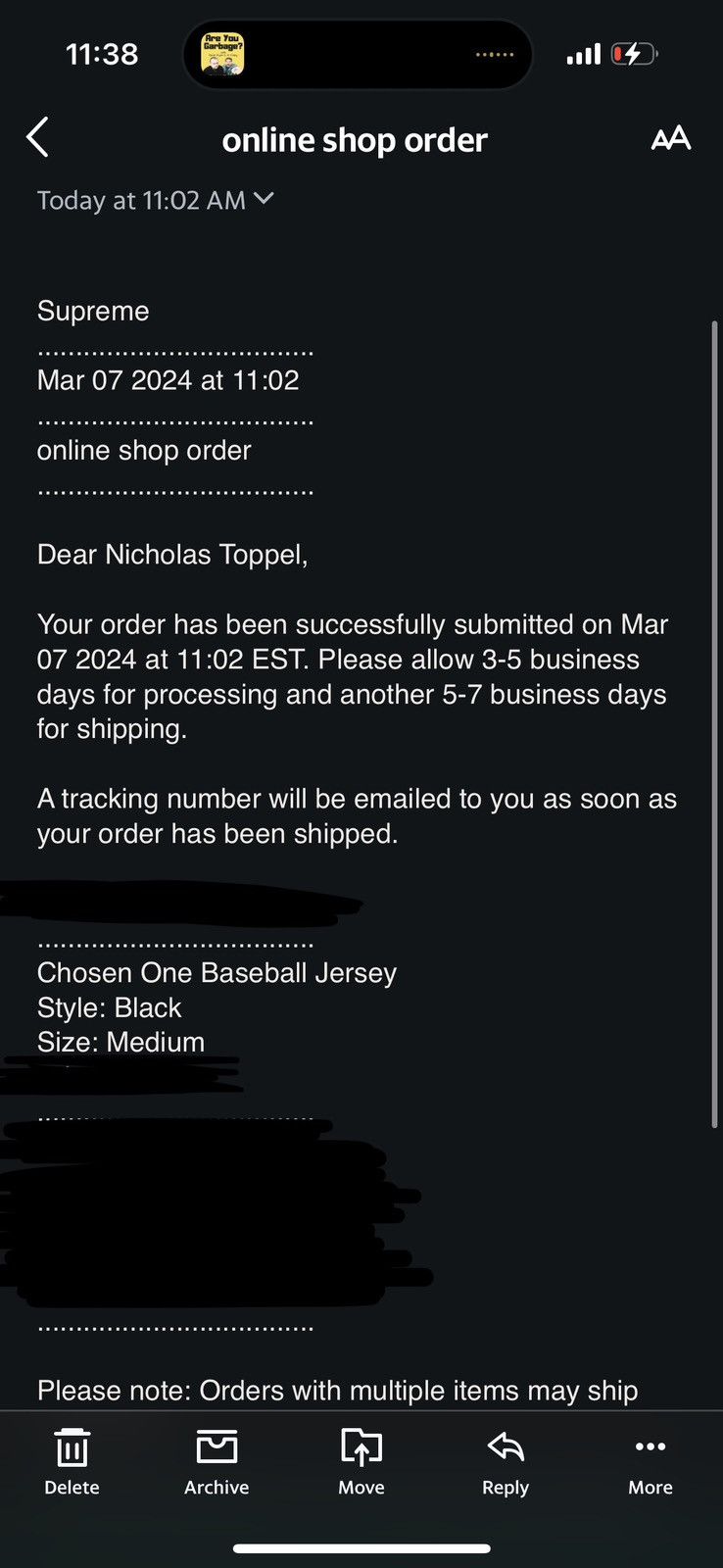 Supreme Chosen One Baseball Jersey Size US M / EU 48-50 / 2 - 10 Thumbnail
