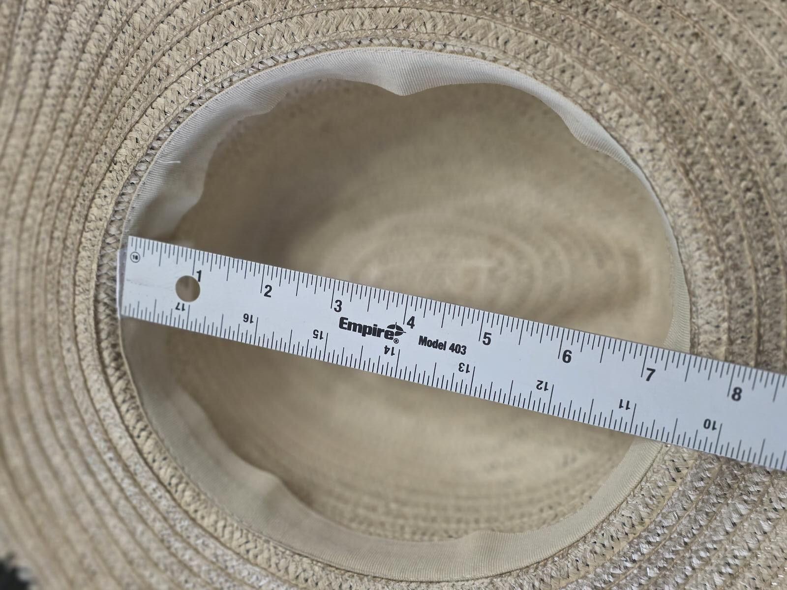 Other Dream Out Loud Selena Gomez Straw Hat Boho Crochet Fringe Size ONE SIZE - 7 Thumbnail