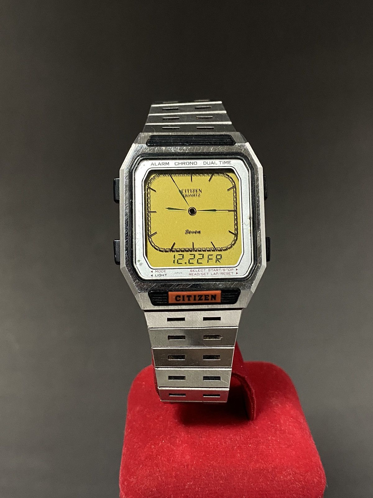 image of Citizen 9560-083288 Japan Digital Men’S Watch in Black, Men's
