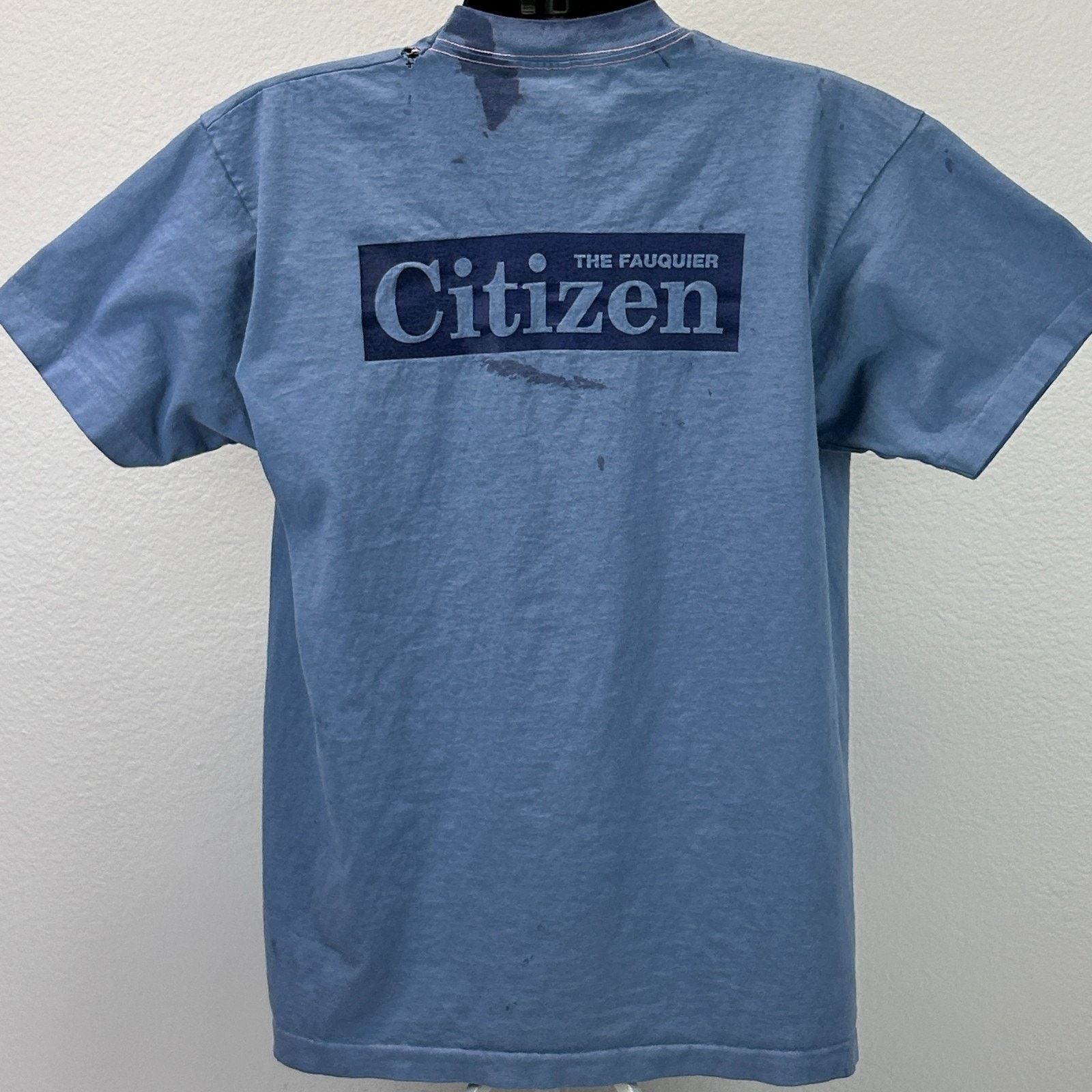 Vintage Vintage 80s 90s The Fauquier Citizen T Shirt XL X-Large Size US XL / EU 56 / 4 - 3 Thumbnail