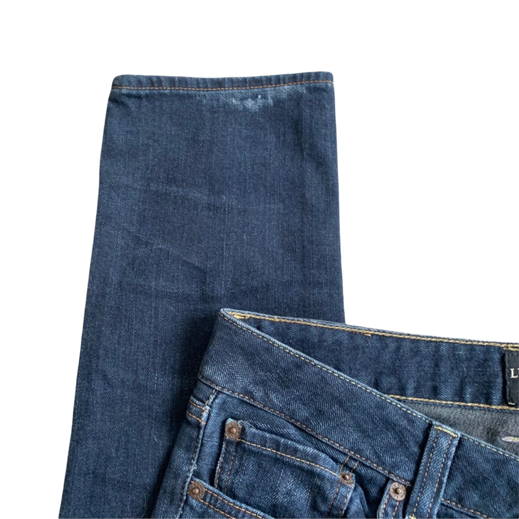 Lucky Brand Lucky Brand Halsted Lola Skinny Dark Wash Denim Jeans 10 Size 32" / US 10 / IT 46 - 8 Thumbnail