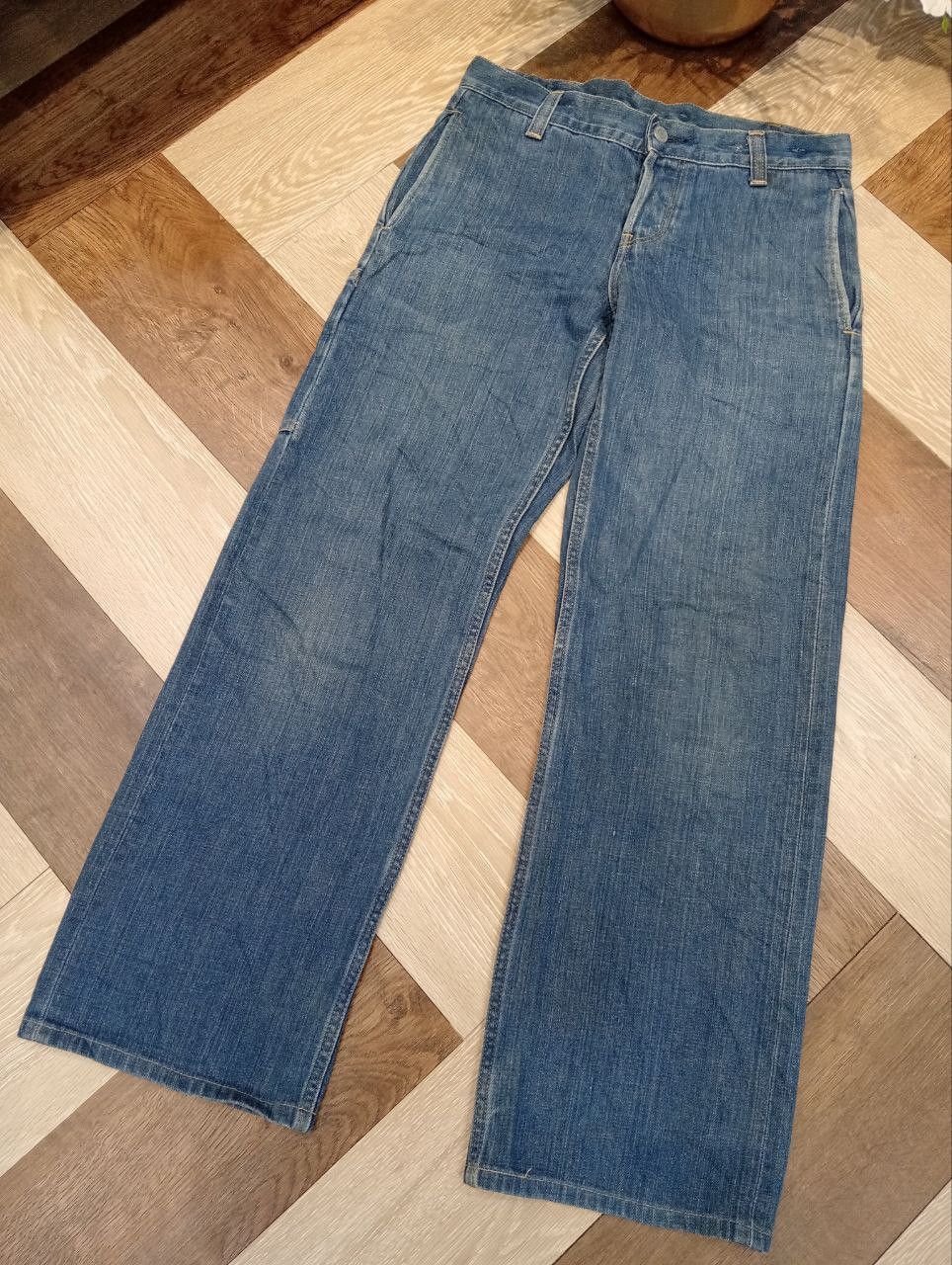 Margaret Howell MARGARET HOWELL X EDWIN BUCKLE BACK JEANS - SIZE 27 Size 27" / US 4 / IT 40 - 6 Thumbnail