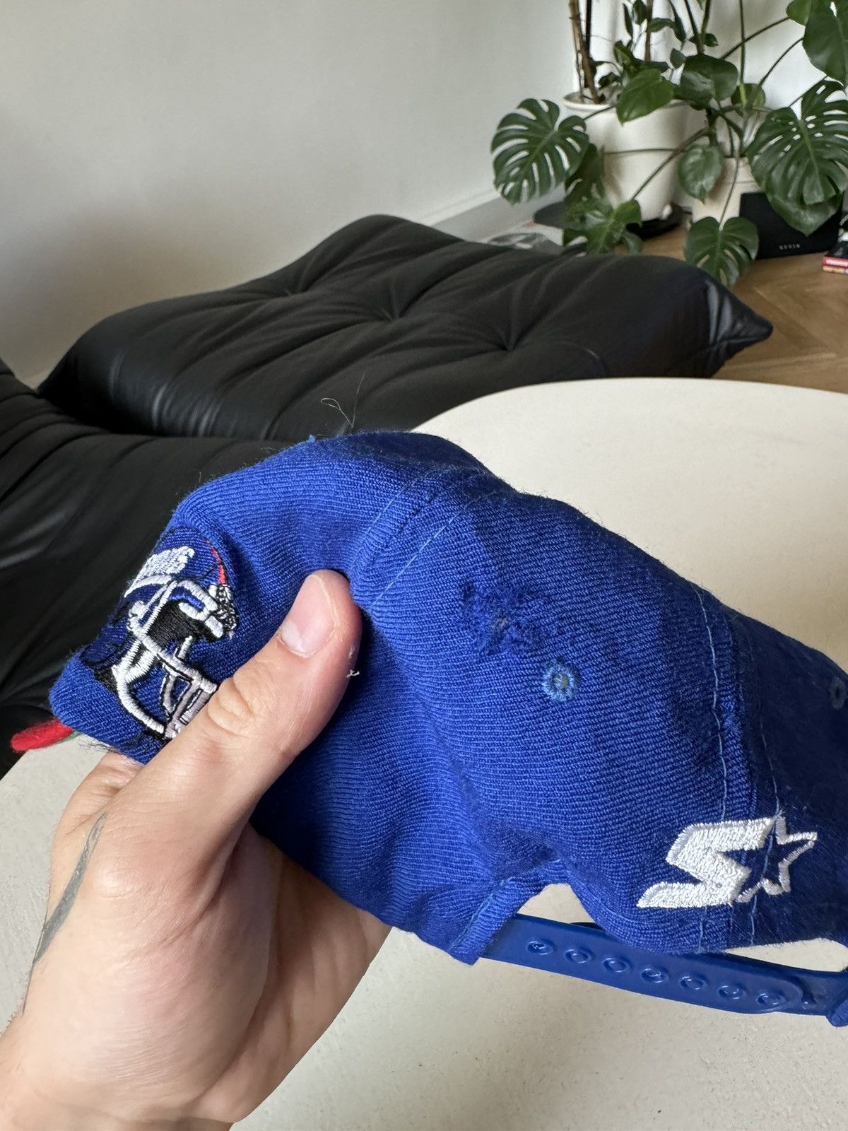 Starter Vintage 90s NY Giants Starter Snapback Hat Pro Line Logo 7 Size ONE SIZE - 6 Thumbnail