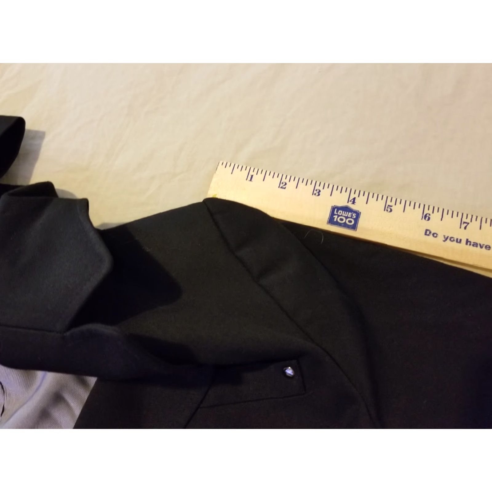 Vintage Womens Tahari Blazer 10 Black Regular Fit Notch Lapel Single-Breasted Jacket Coat, Business, Womens, Tahari, Black, Blazer, Suit Jacket Size L / US 10 / IT 46 - 7 Thumbnail