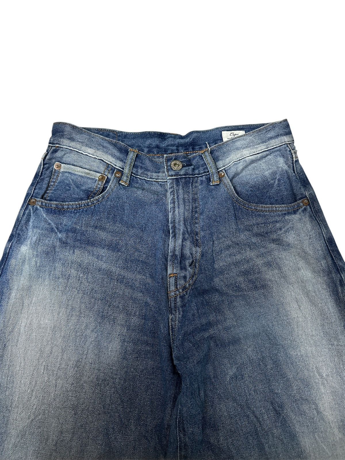 Rick Owens 2000s Cepo Craft Baggy Flare Jeans Y2K Jnco Goa Lgb Style Size US 28 / EU 44 - 2 Thumbnail