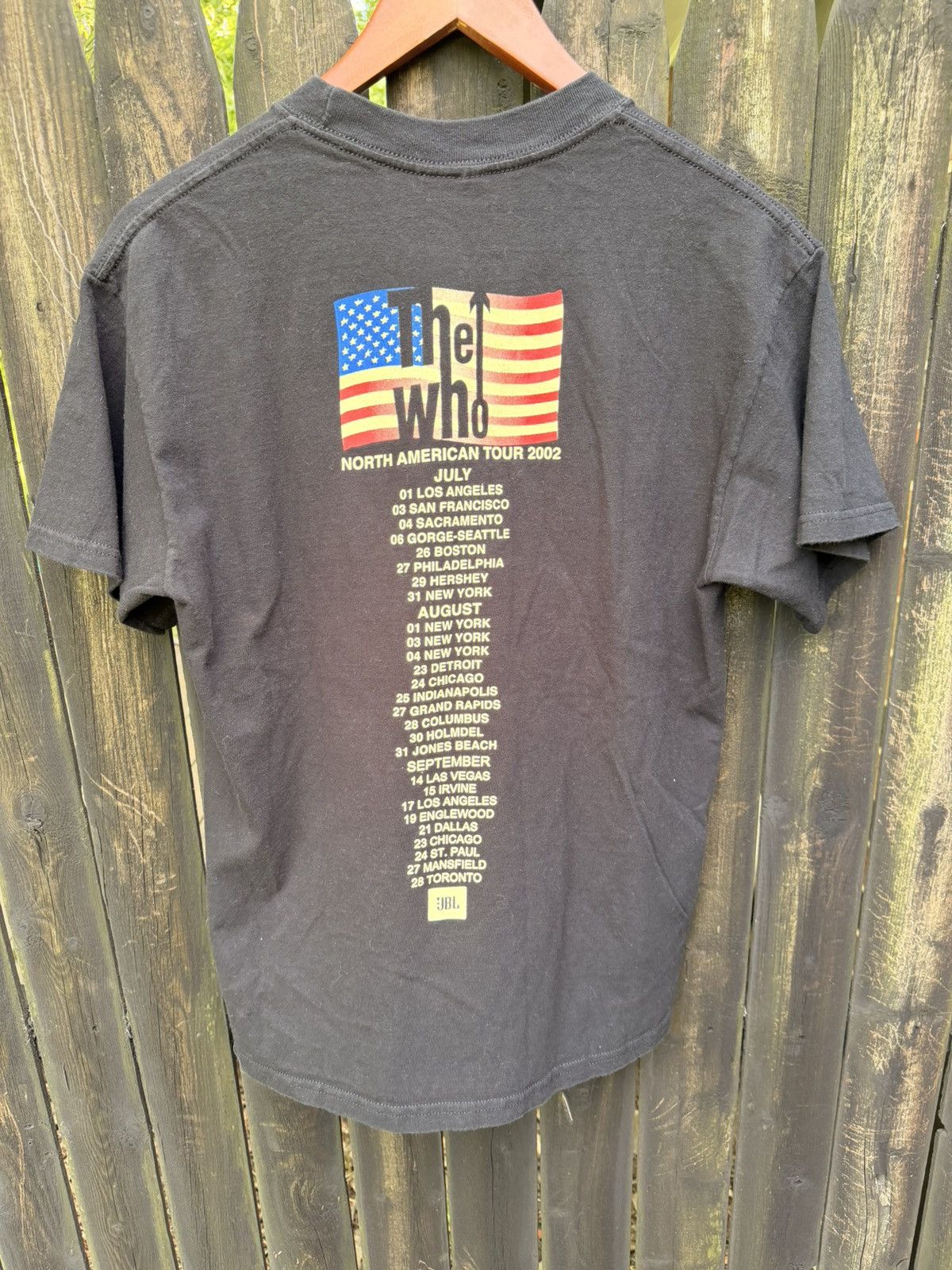 Band Tees VTG 2002 The Who North American Tour 2002 tee Size Medium Size US M / EU 48-50 / 2 - 6 Thumbnail
