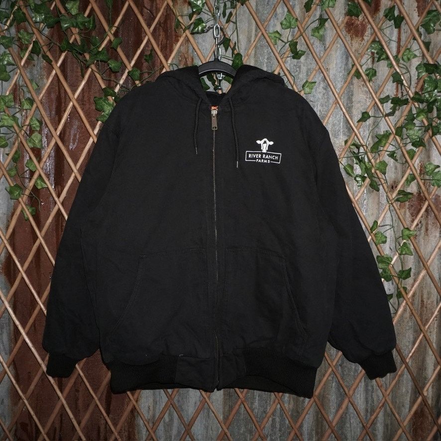 Carhartt Large -Vintage Y2K cornerstone zip up heavyweight 00s jacket Size US L / EU 52-54 / 3 - 1 Thumbnail