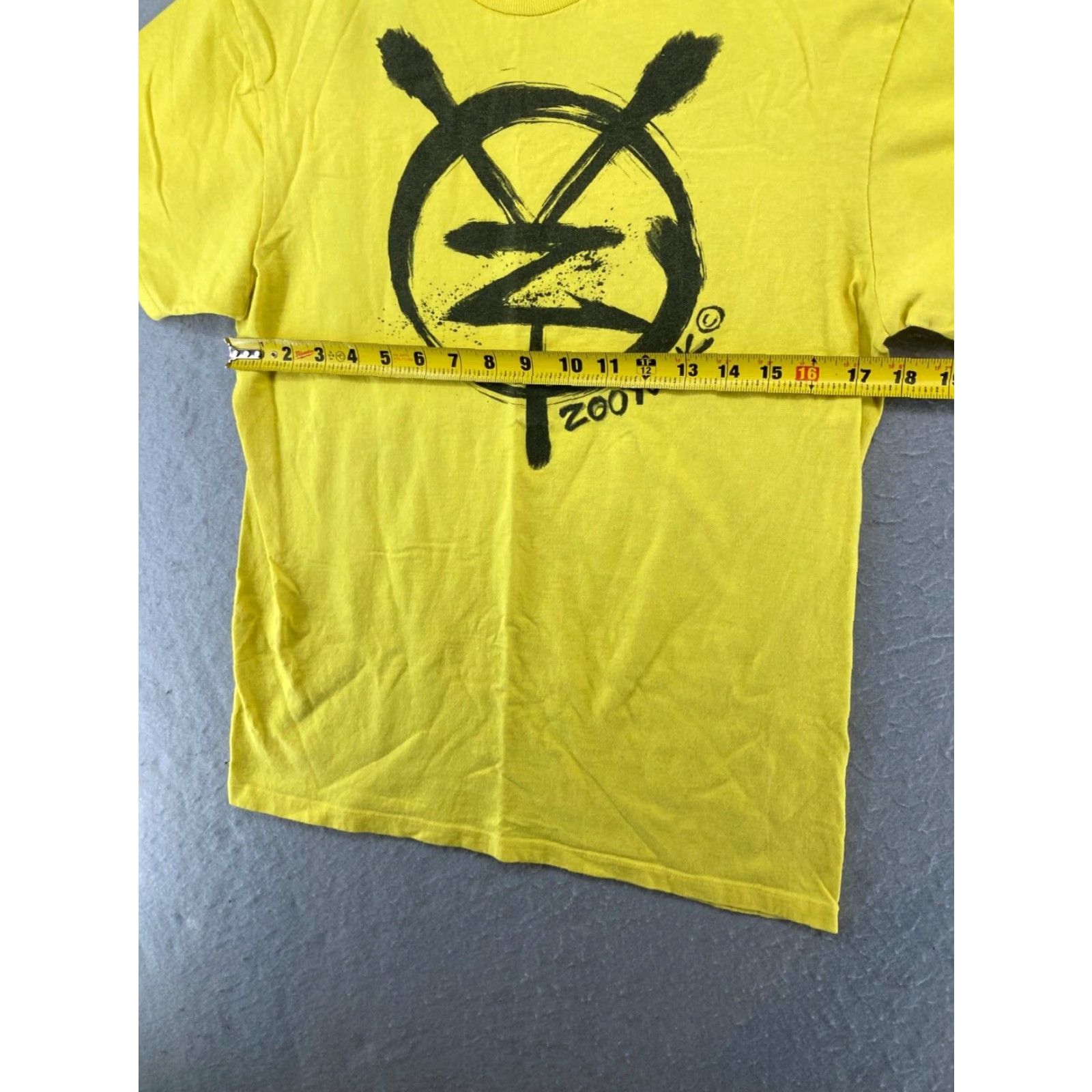 Zoo York Zoo York Mens TShirt Medium Yellow Spellout Logo 90s Size US M / EU 48-50 / 2 - 3 Thumbnail