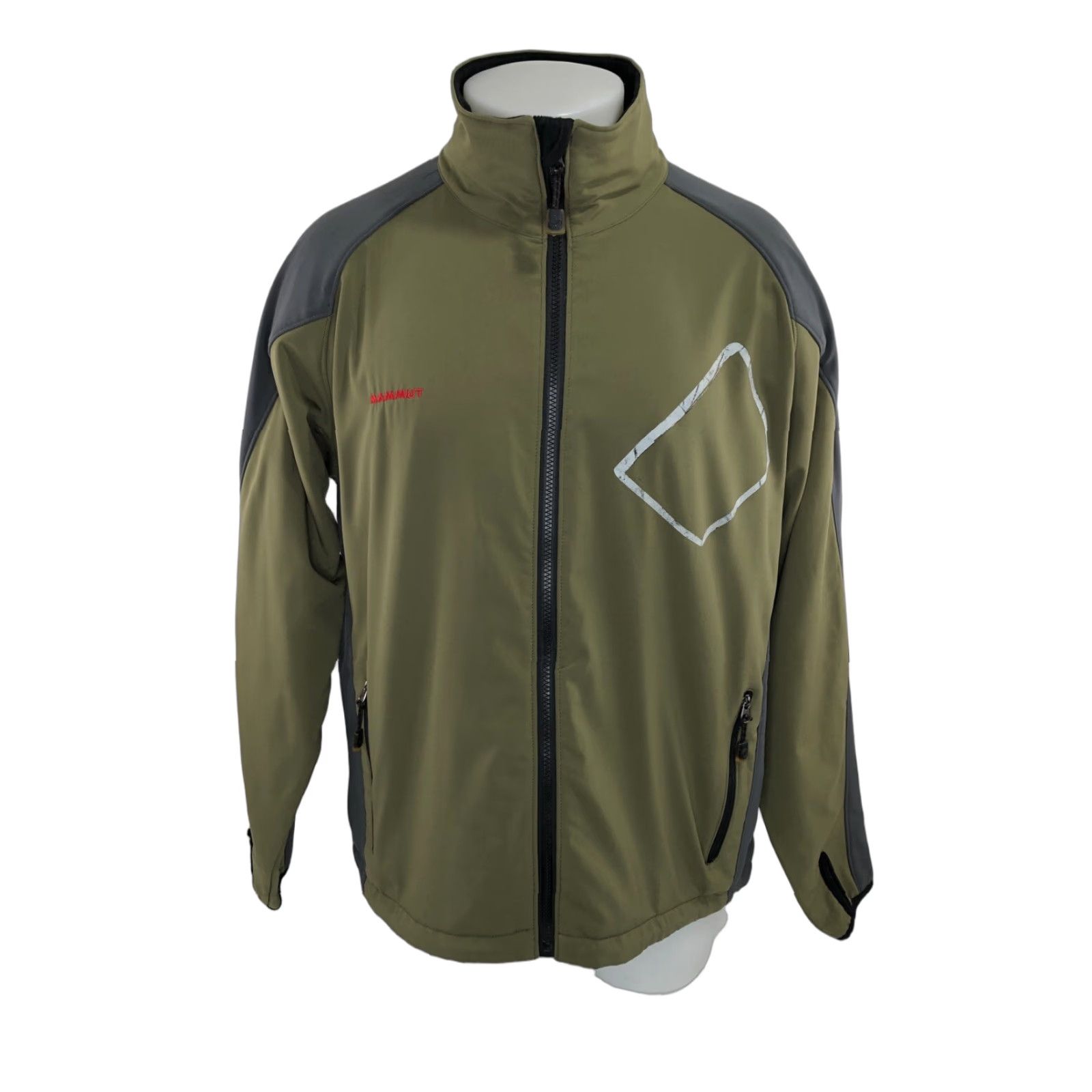 Mammut MAMMUT Embroidered Mammoth Mens Jacket L Thumbhole Green Softshell Size US L / EU 52-54 / 3 - 1 Thumbnail