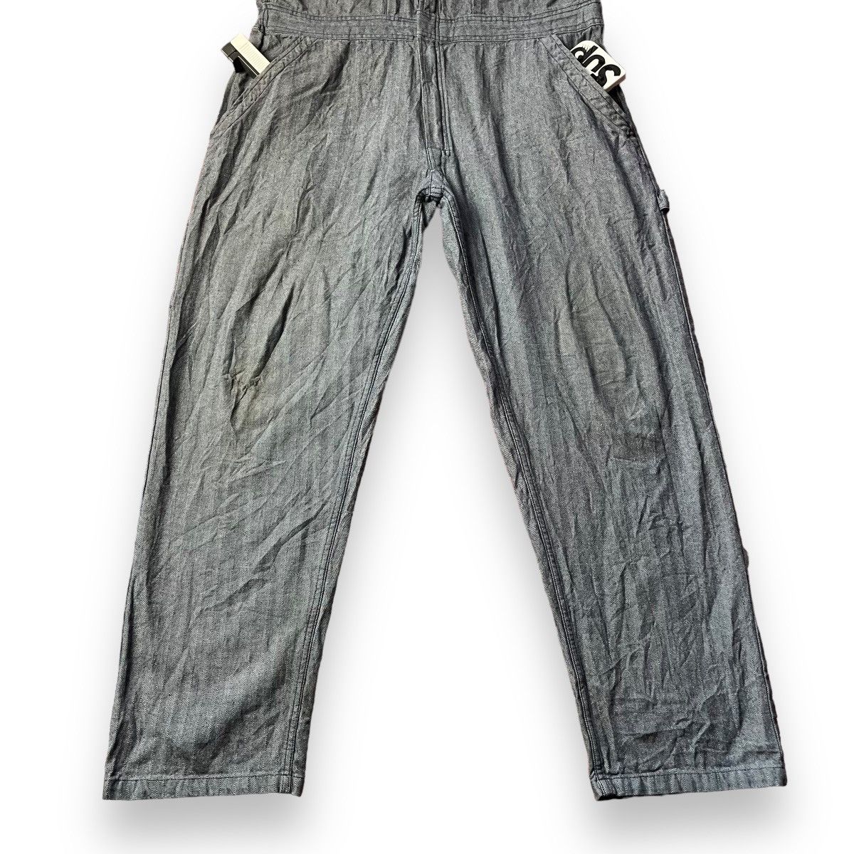 Dickies VINTAGE DICKIES DENIM COVERALL JUMPSUIT Size US 38 / EU 54 - 7 Thumbnail