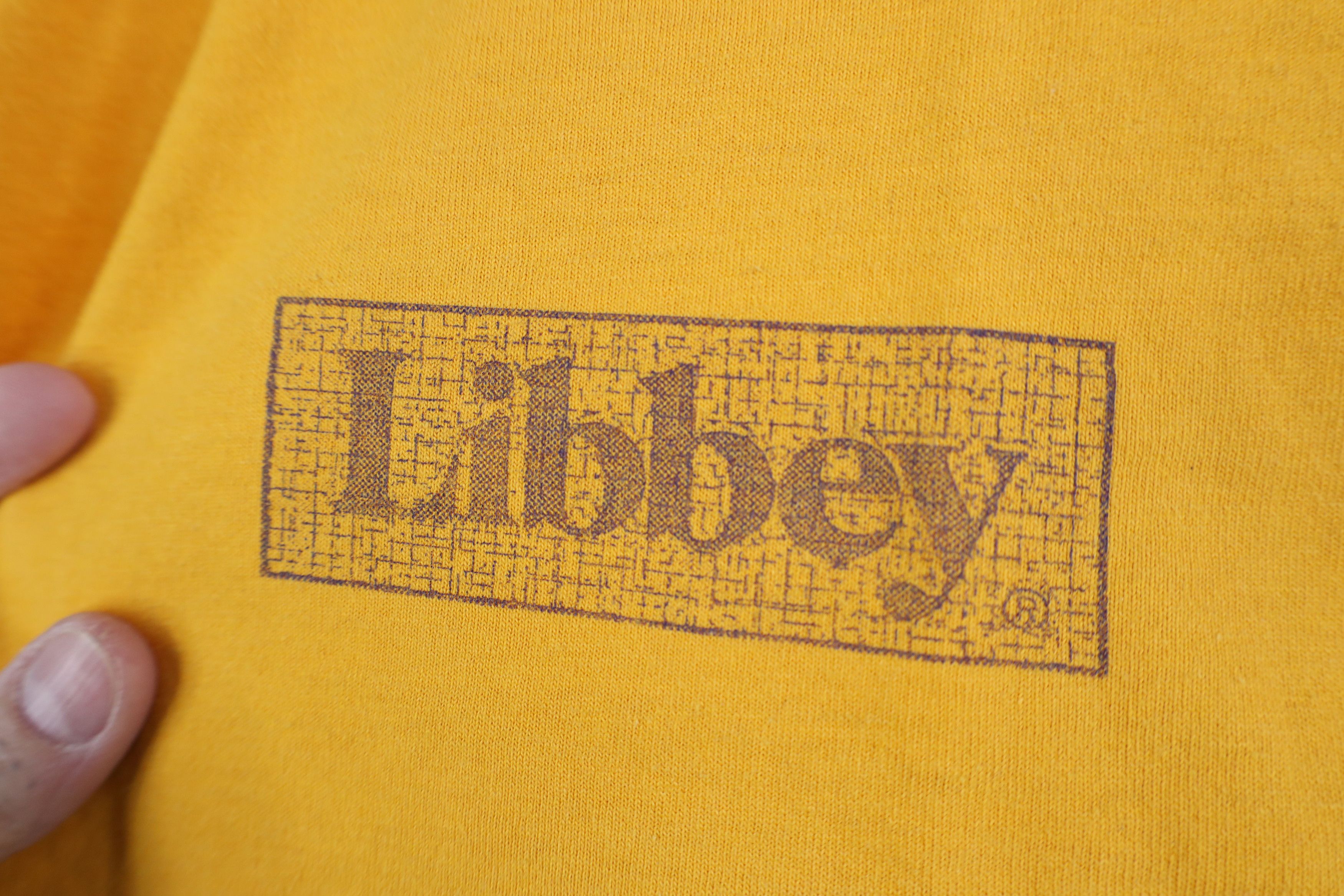 Vintage Vintage 90s Streetwear Spell Out Libbey Glass T-Shirt USA Size US XL / EU 56 / 4 - 4 Thumbnail