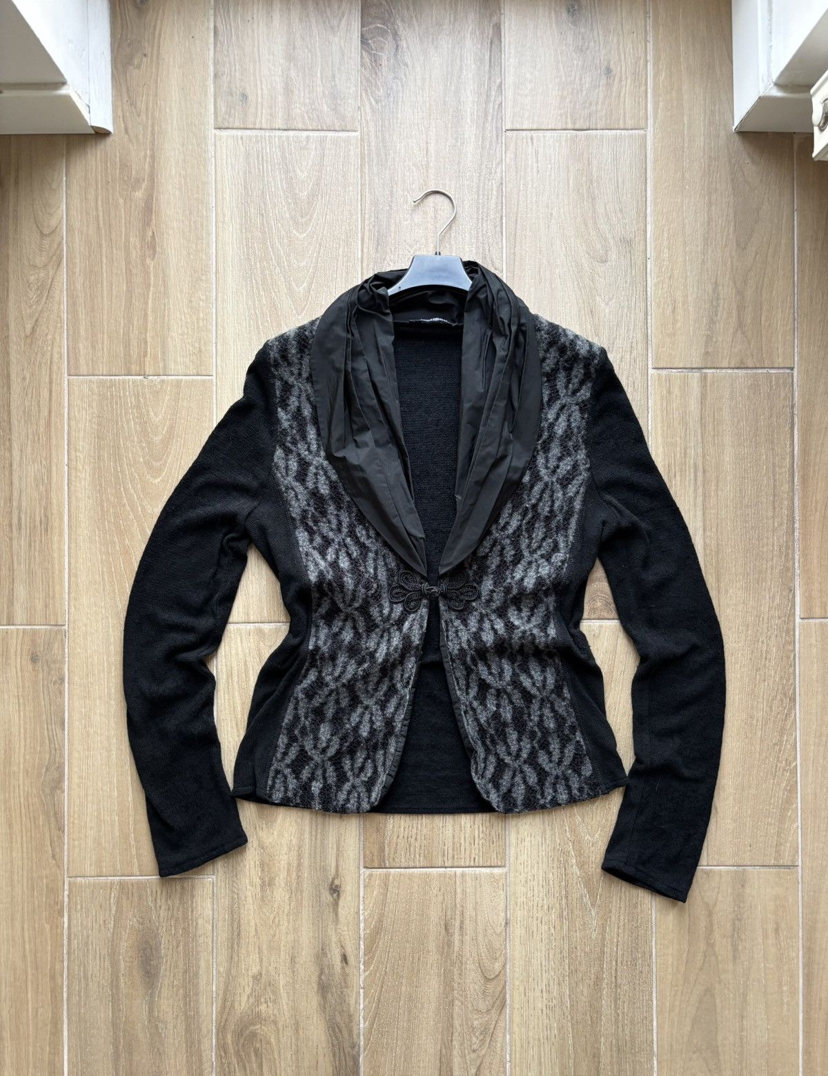 Carlo Colucci Vintage Carlo Colucci Avant Garde Gothic Blouse Cardigan Size S / US 4 / IT 40 - 2 Thumbnail