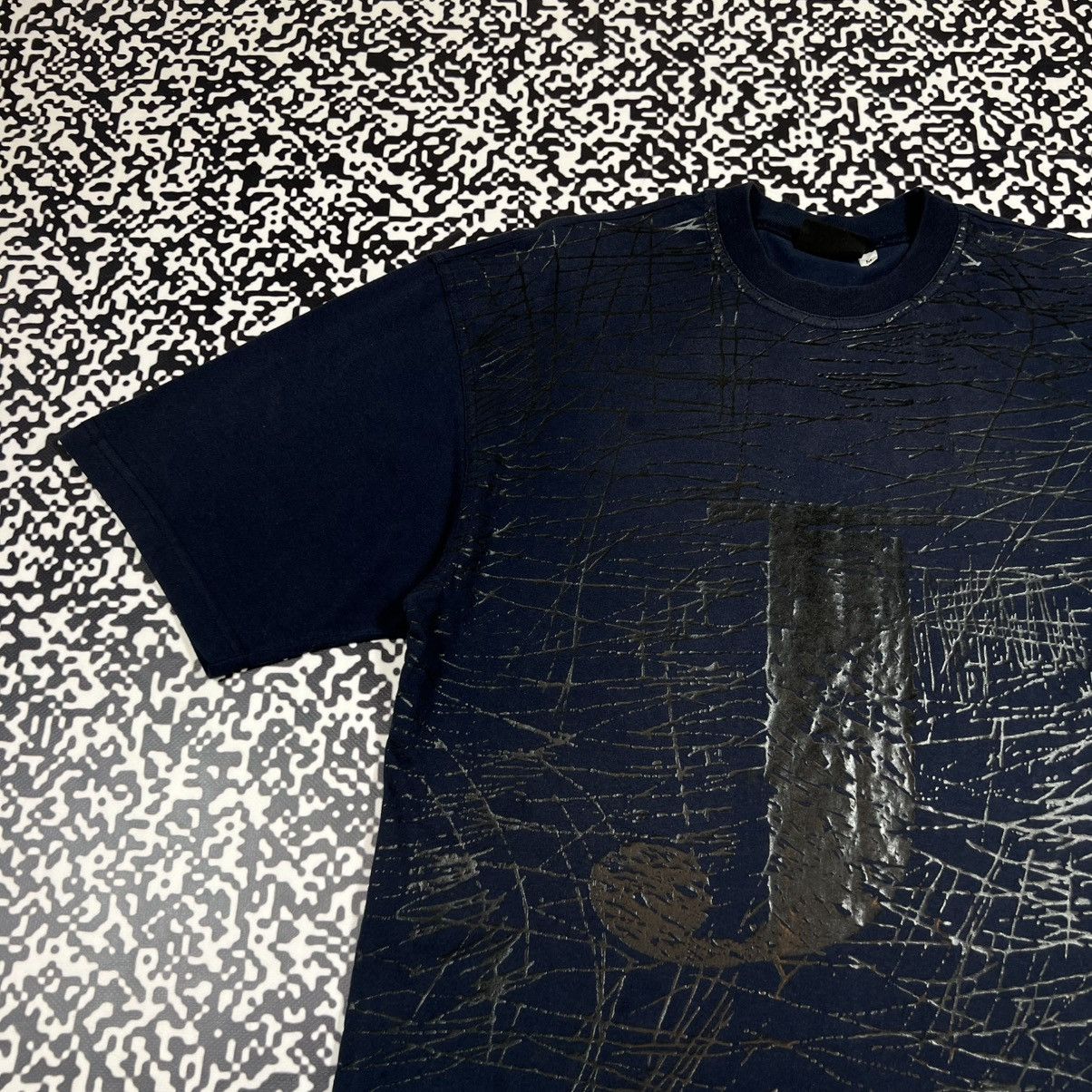 Gianfranco Ferre Vintage 90s Gianfranco Ferre Abstract Logo Luxury T-shirt Size US L / EU 52-54 / 3 - 4 Thumbnail
