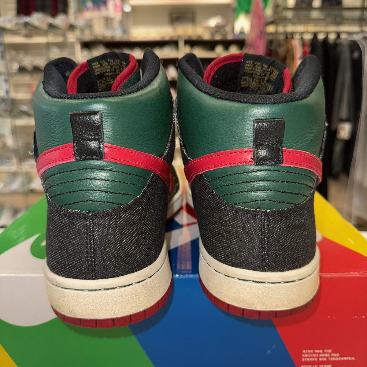 Nike Size 13 - Nike Dunk Premium SB High RESN - 313171-362 Size US 13 / EU 46 - 3 Thumbnail