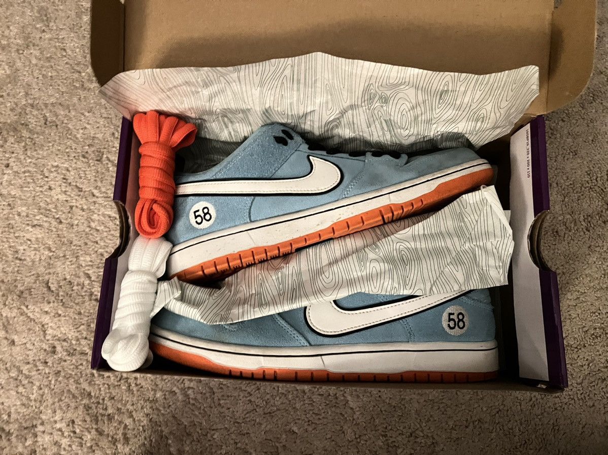 Nike Nike SB Dunk Low Club 58 Gulf Size US 9 / EU 42 - 7 Thumbnail