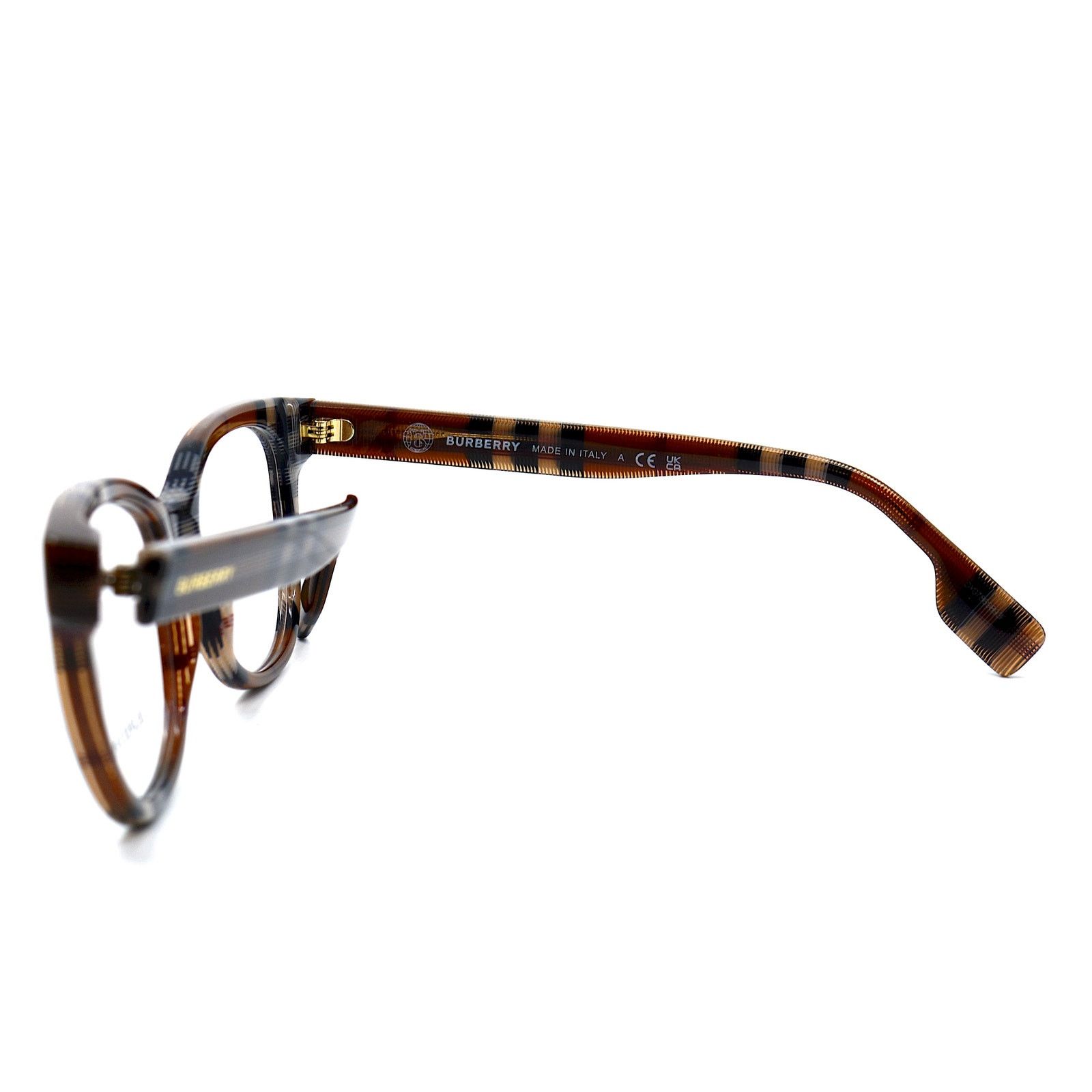 Burberry NEW BURBERRY BE2375 3966 CHECK BROWN EYEGLASSES FRAME Size ONE SIZE - 10 Thumbnail